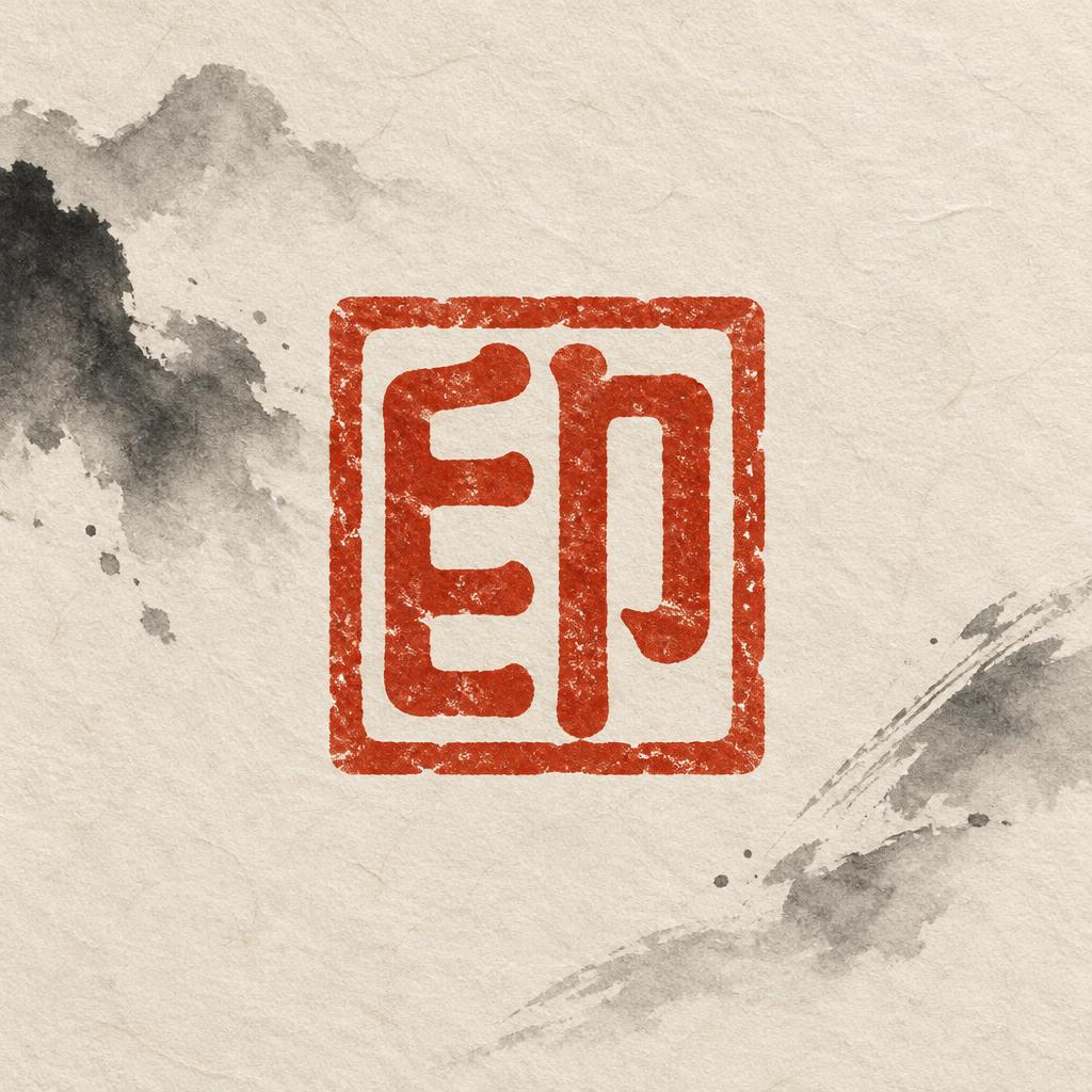 "印" — Brush Chinese Ink | AI Text Effect Generator