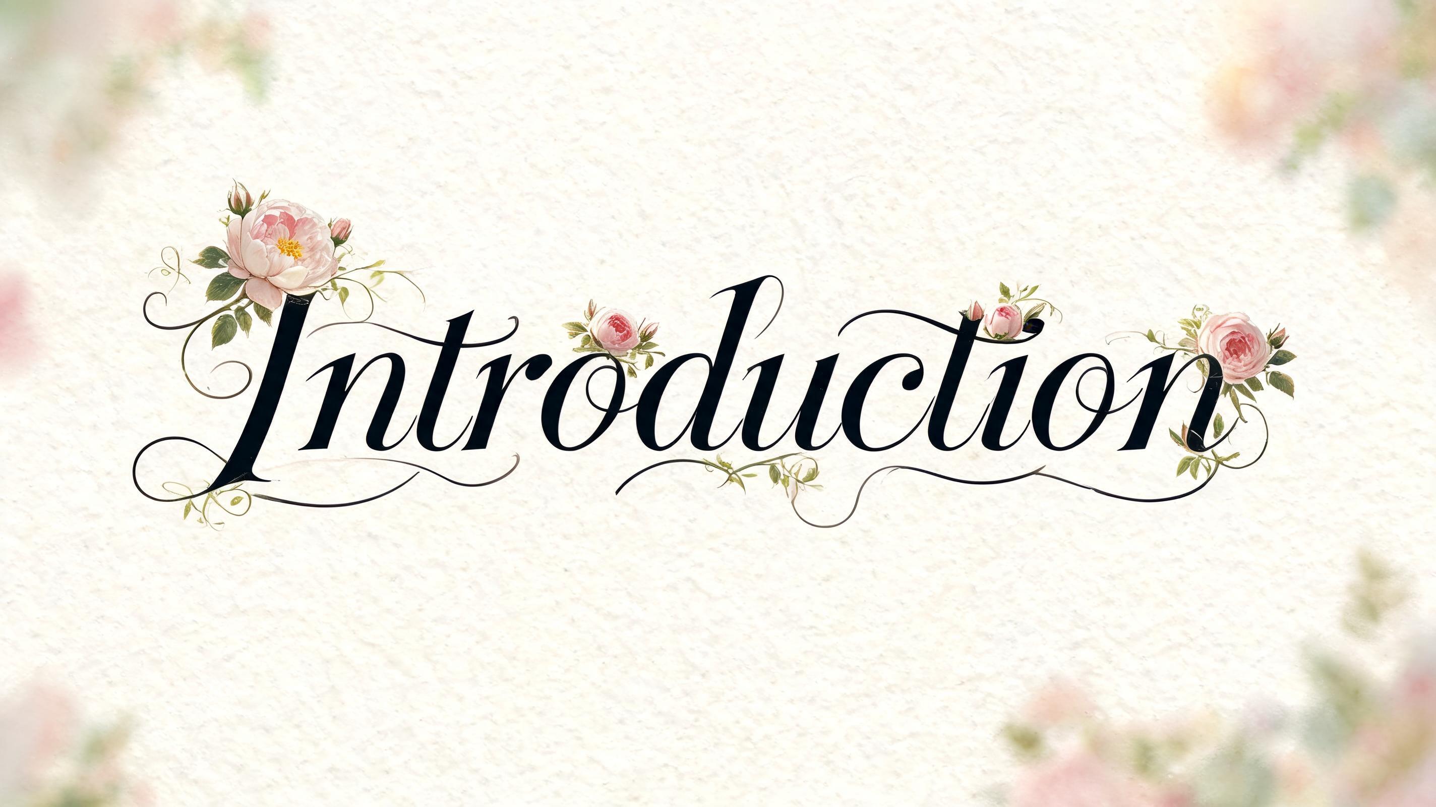 "Introduction" — Cursive | AI Text Effect Generator
