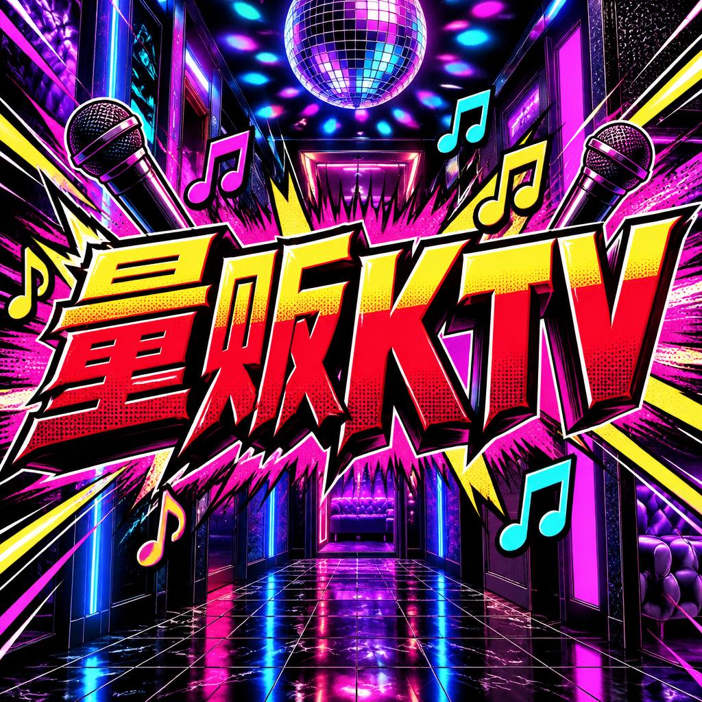 "量贩KTV" — Anime | AI Text Effect Generator