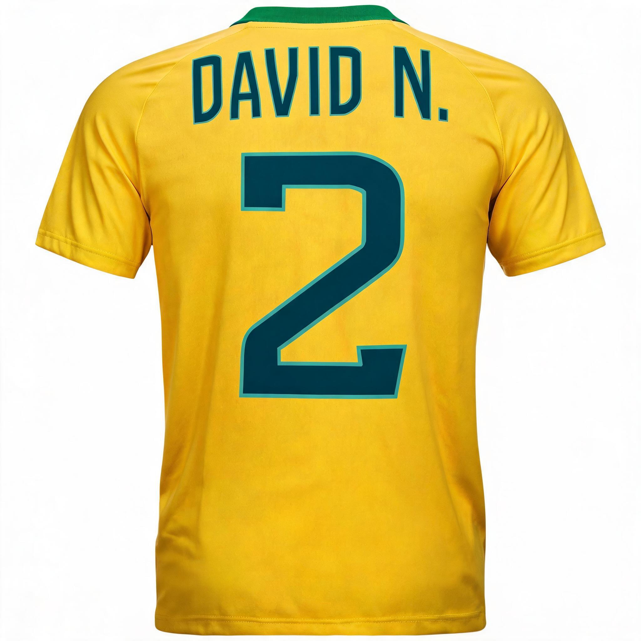 "DAVID N.
2" — Sports Football | AI Text Effect Generator