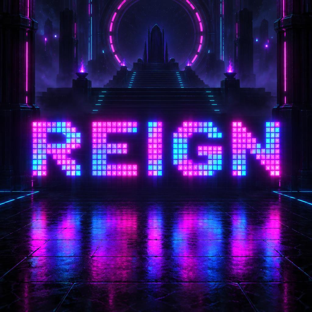 "REIGN" —  | AI Text Effect Generator