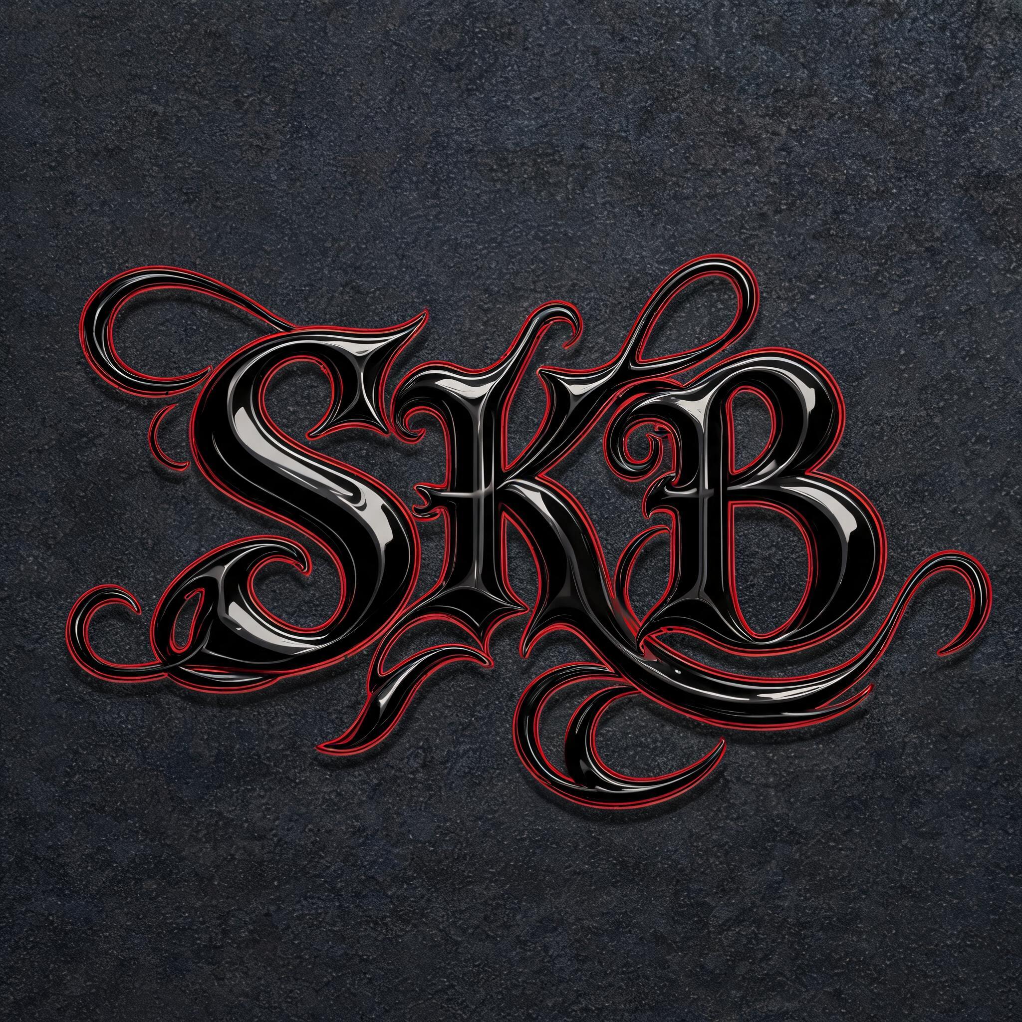 "S K B" — Chicano | AI Text Effect Generator