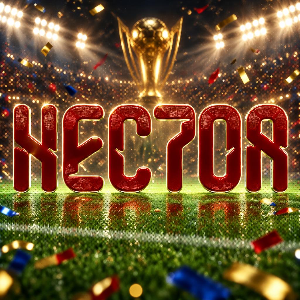 "Hector" — Sports Football | AI Text Effect Generator