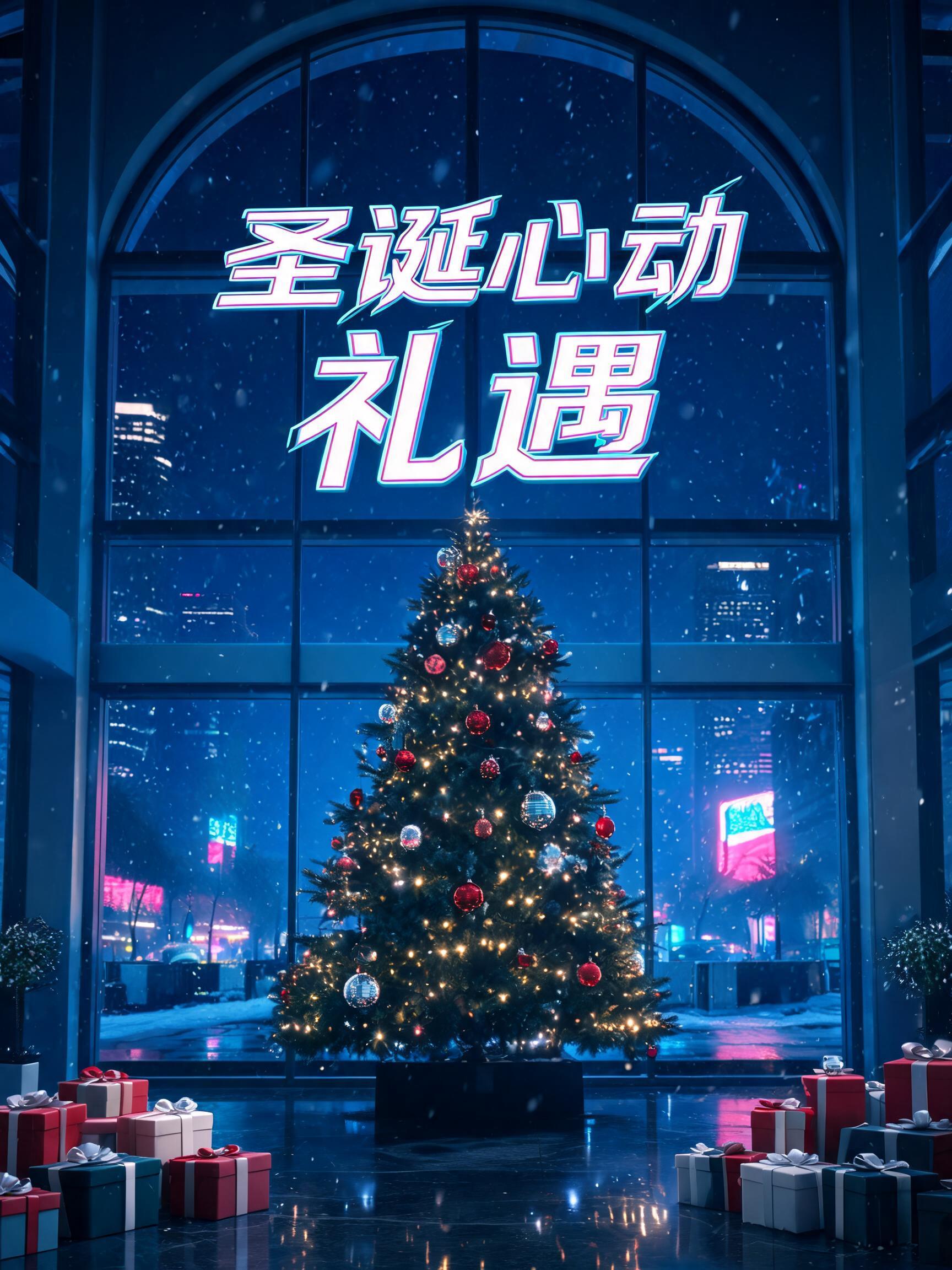 "圣诞心动礼遇" —  | AI Text Effect Generator