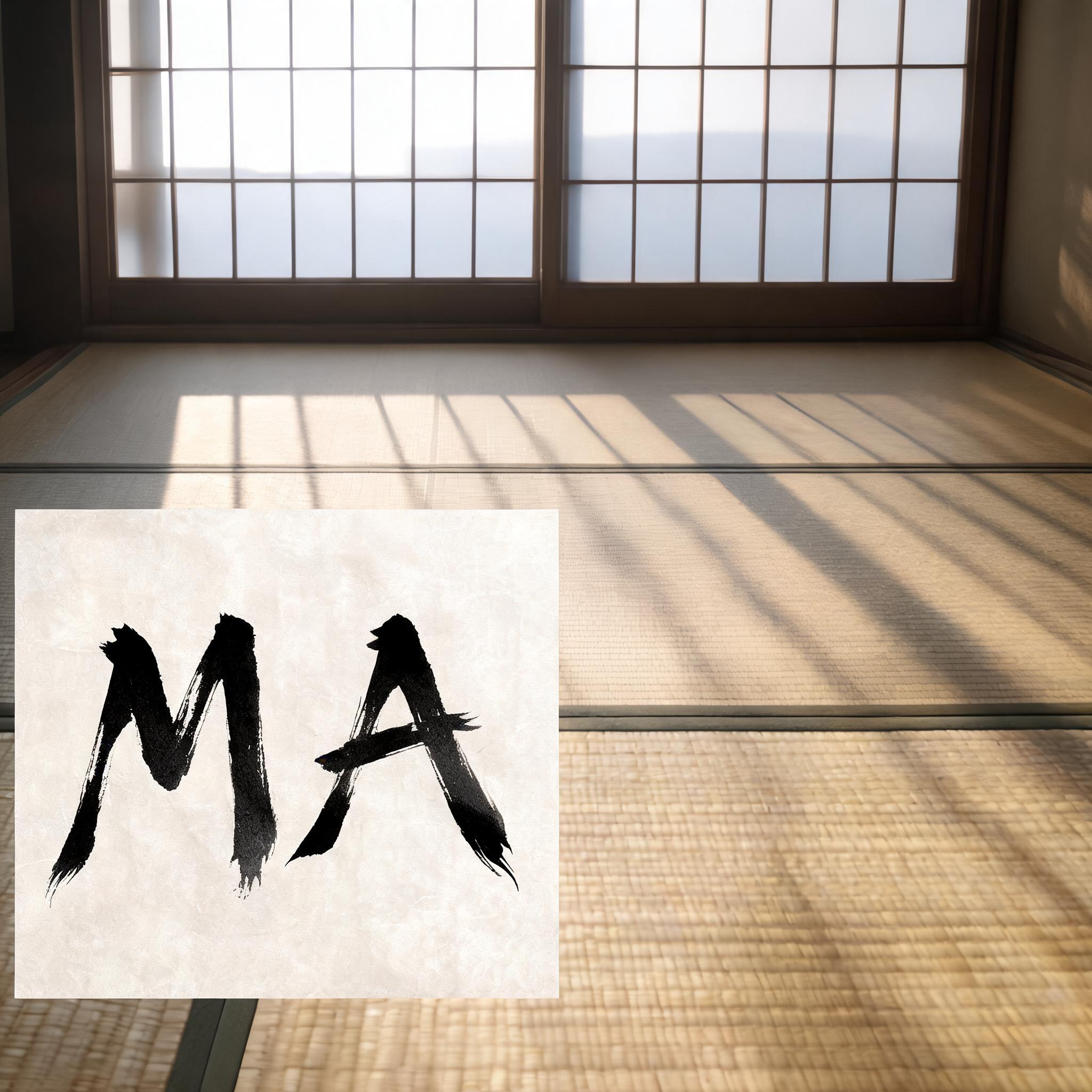 "MA" — Brush Japanese Ink | AI Text Effect Generator