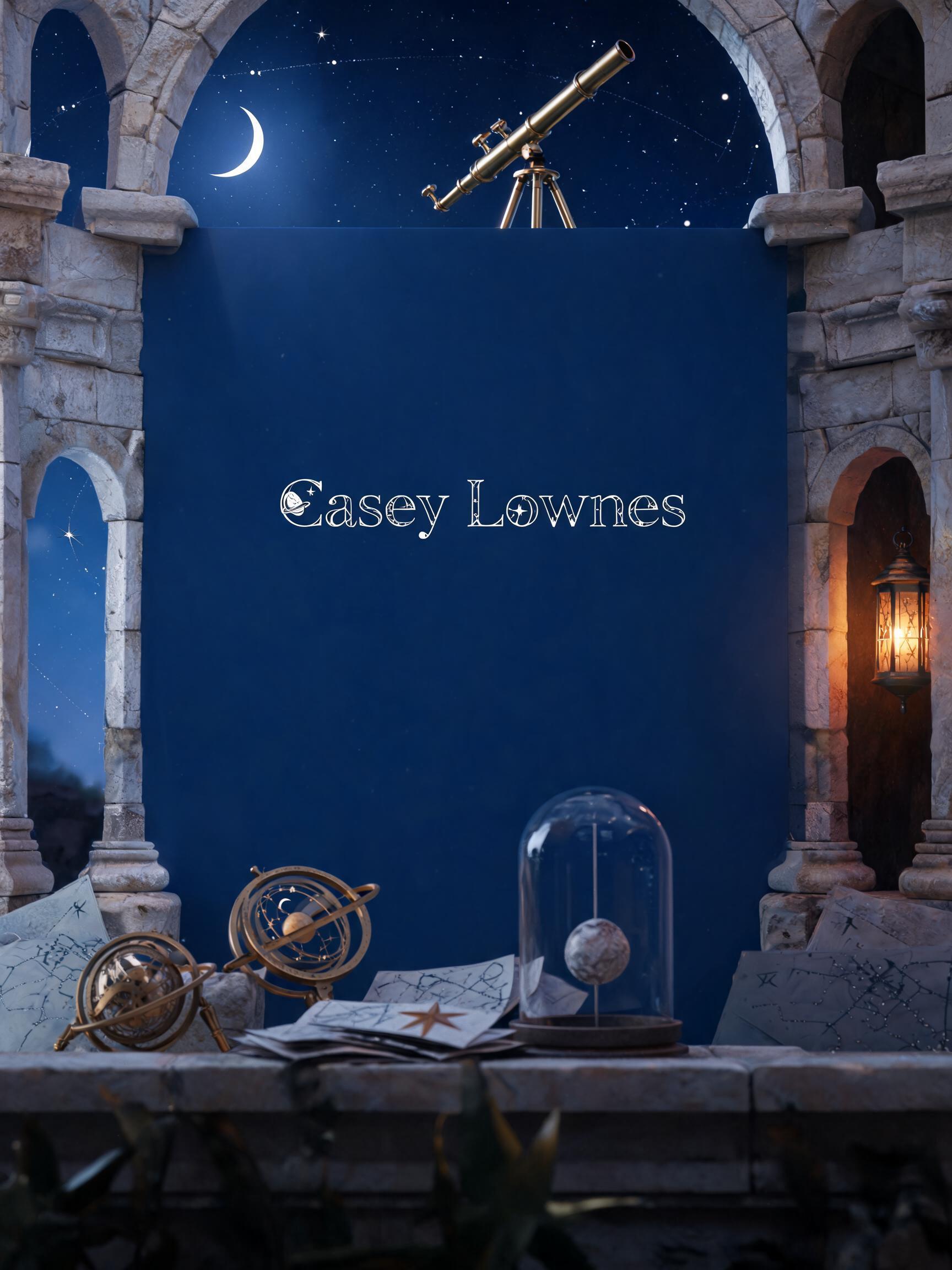 "Casey Lownes" —  | AI Text Effect Generator