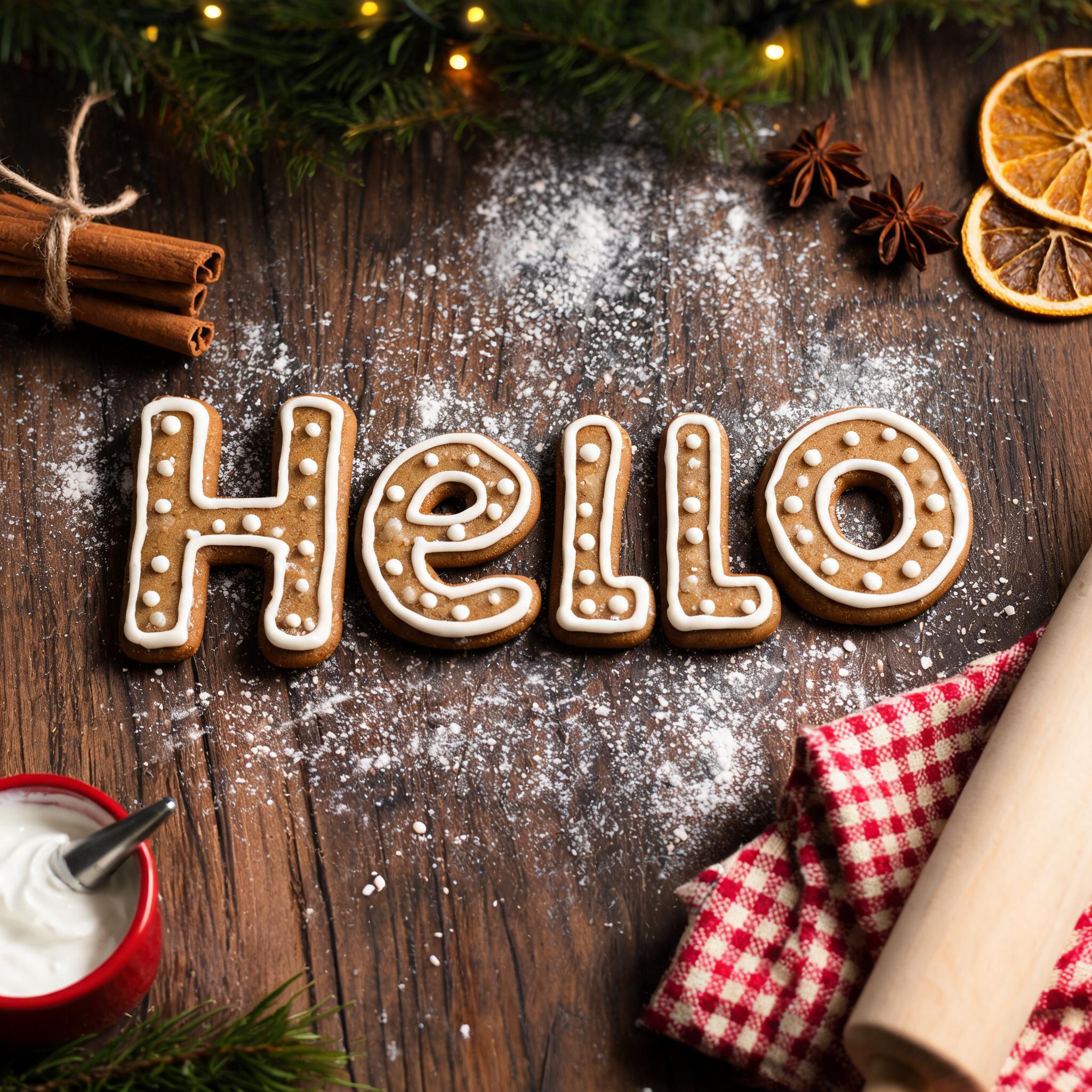 "Hello" —  | AI Text Effect Generator