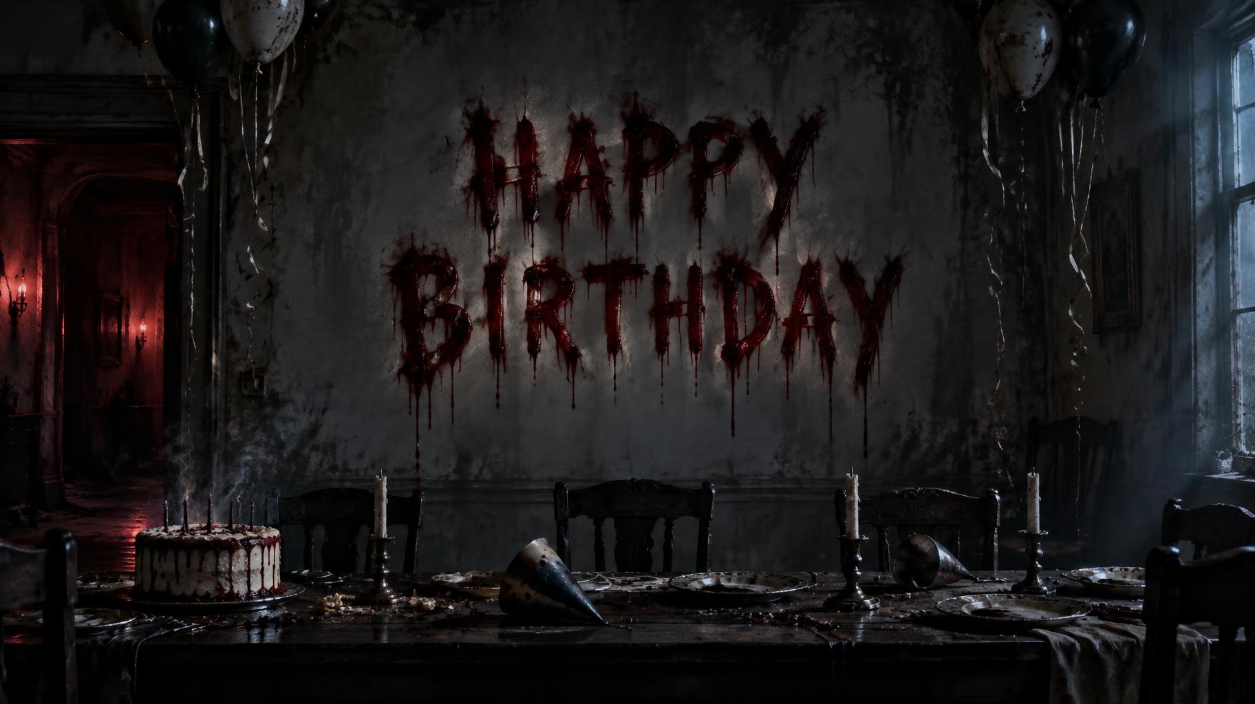 "HAPPY BIRTHDAY" —  | AI Text Effect Generator