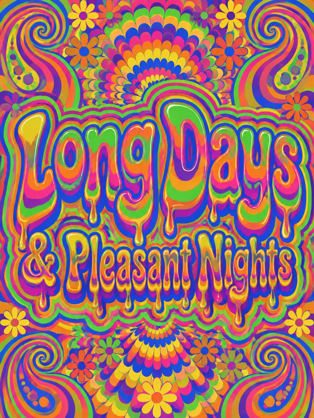 Give me the phrase “Long Days & Pleasant Nights”