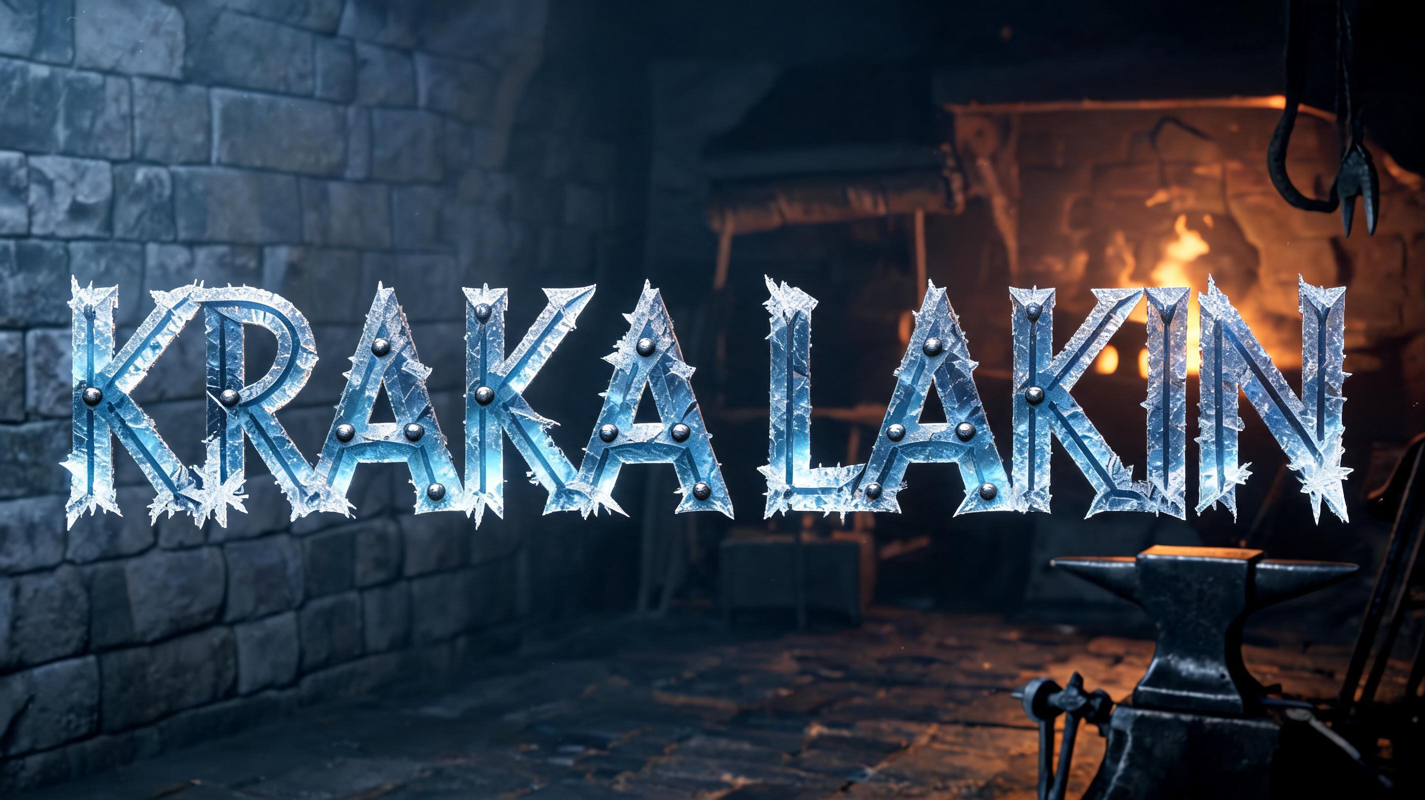 "Kraka Lakin" — Viking | AI Text Effect Generator