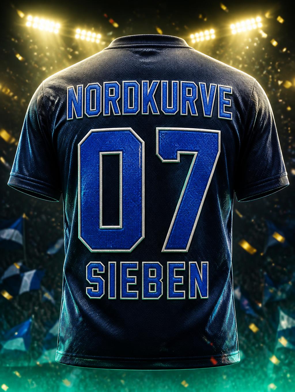"NORDKURVE
07
SIEBEN" — Sports Football | AI Text Effect Generator
