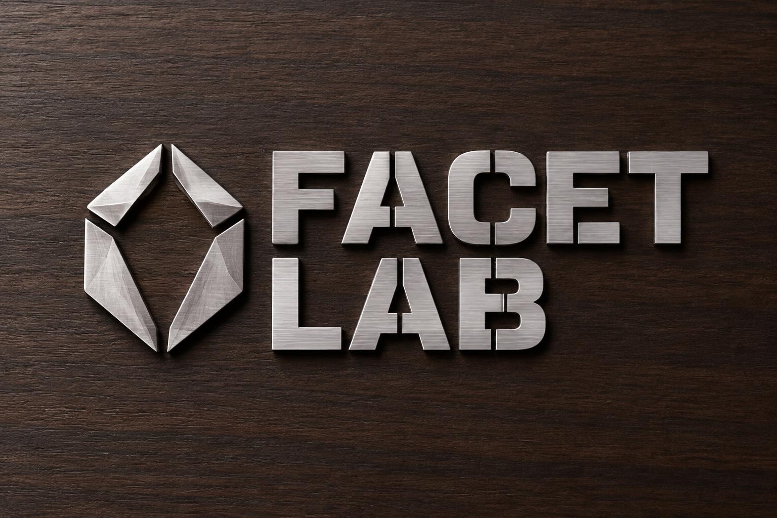 "FACET
LAB" — Laser Cut | AI Text Effect Generator