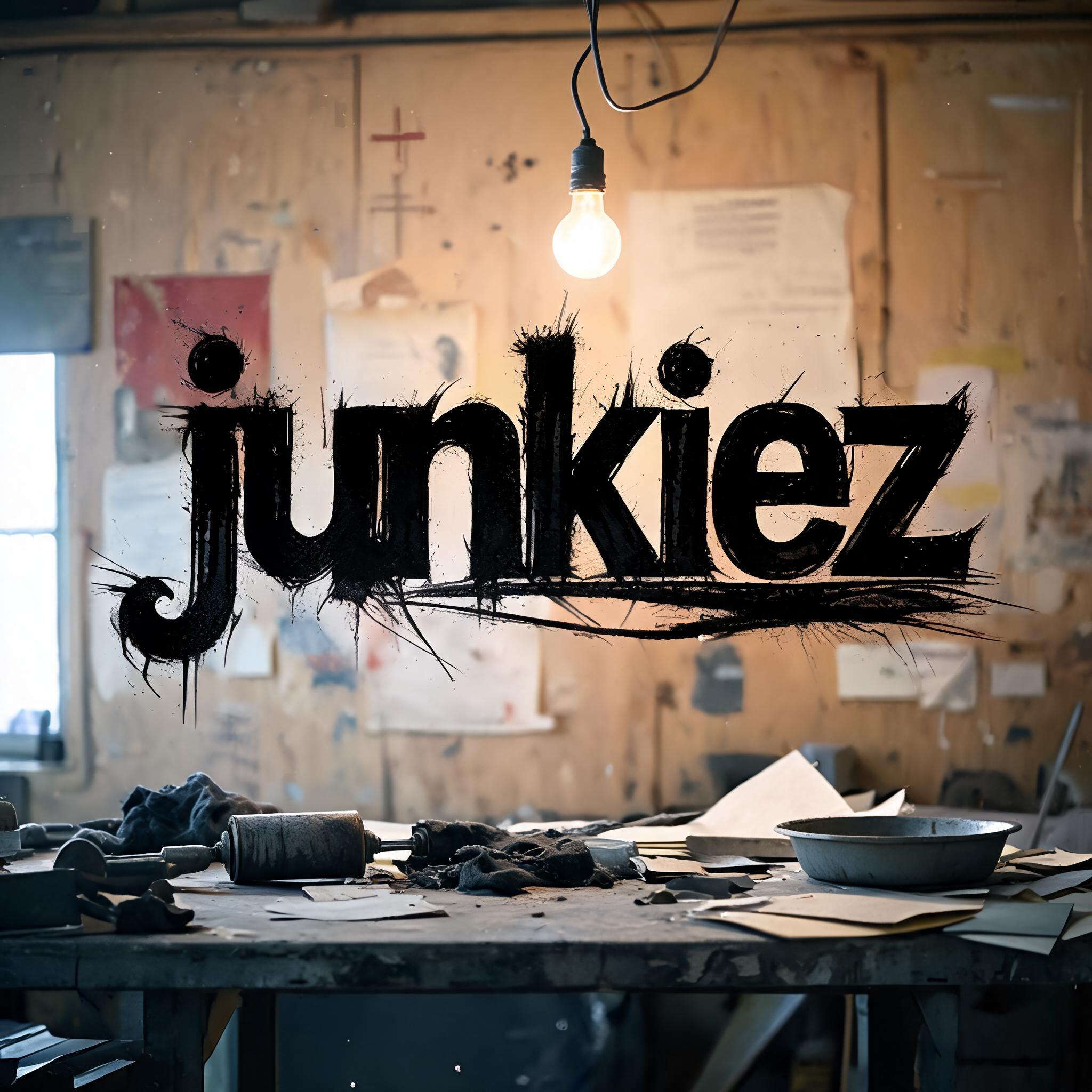 "junkiez" —  | AI Text Effect Generator