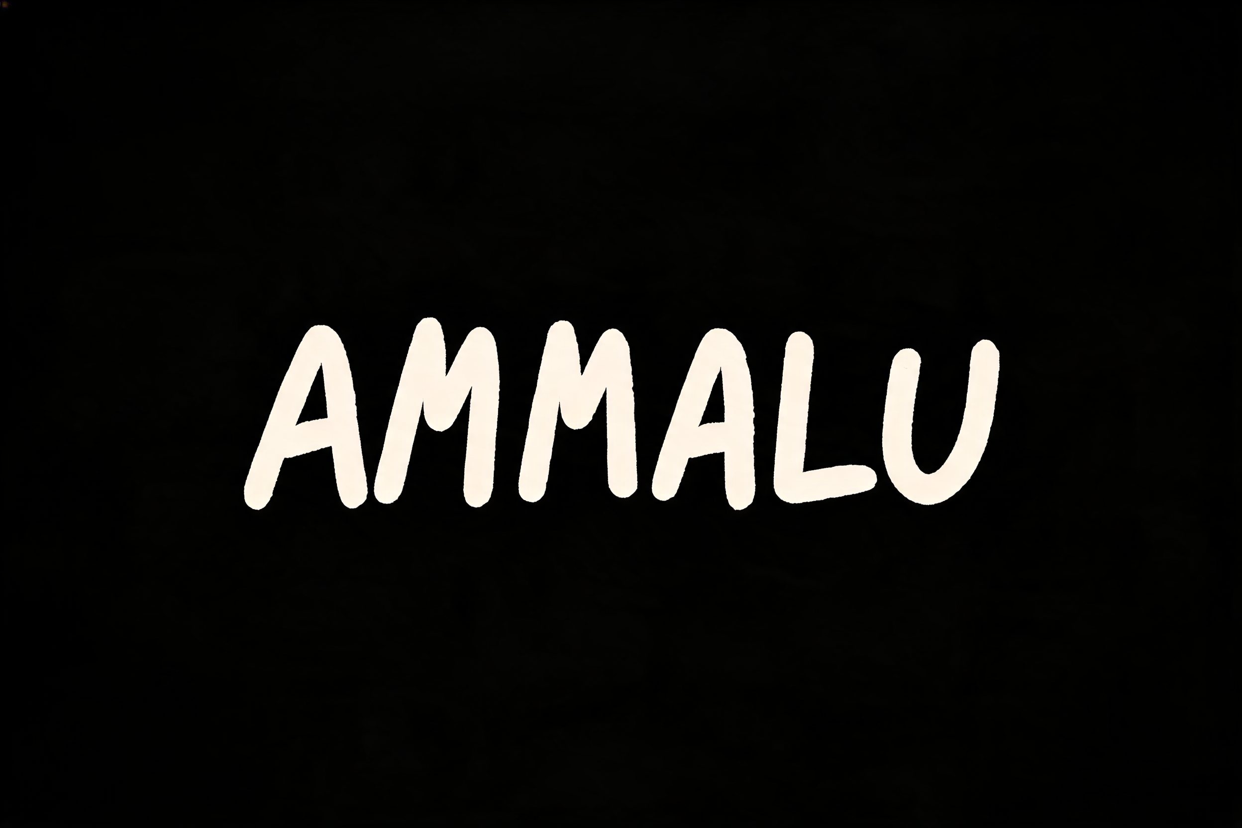 "AMMALU" —  | AI Text Effect Generator