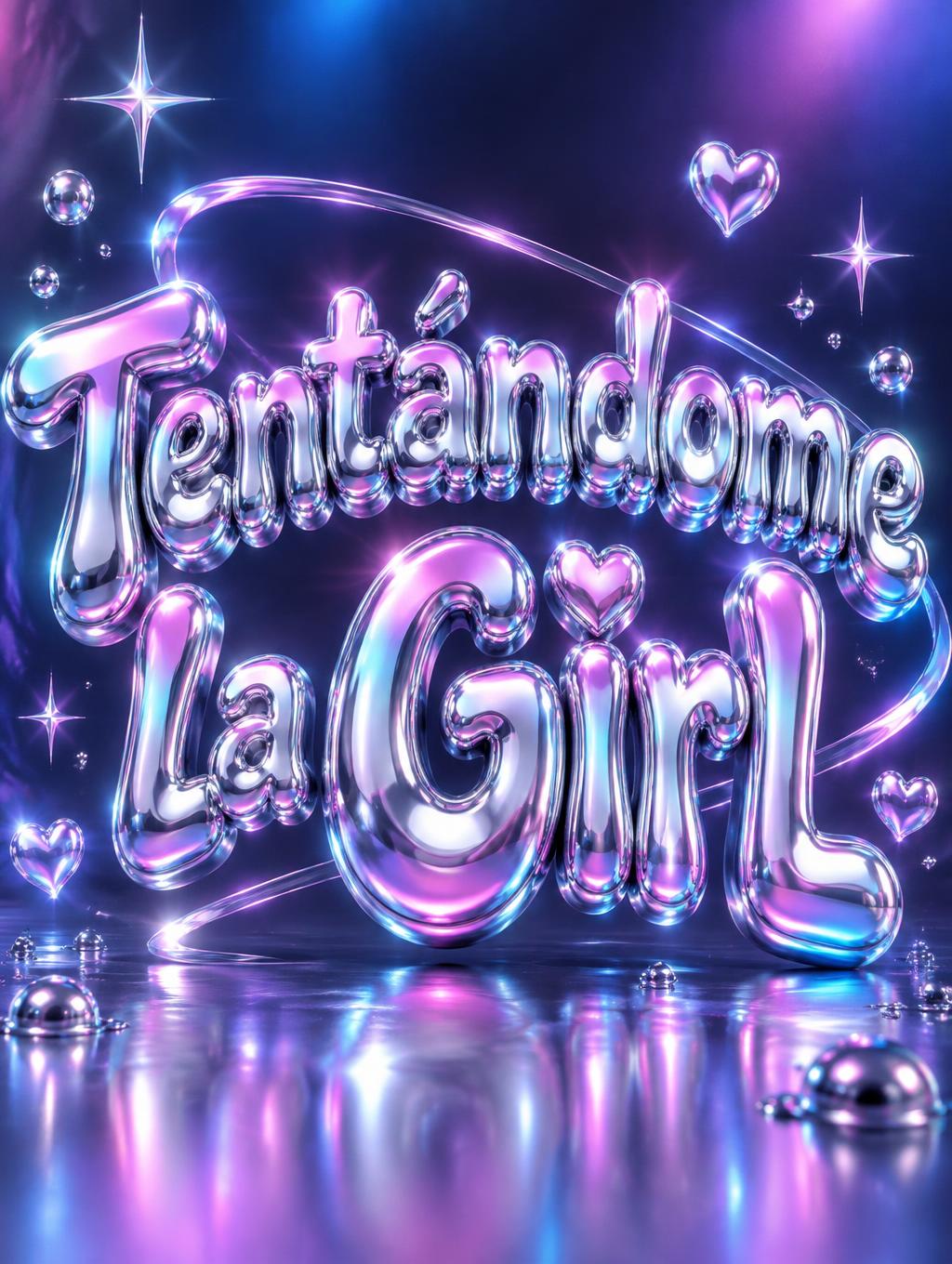 "Tentándome la Girl" — Y2k | AI Text Effect Generator