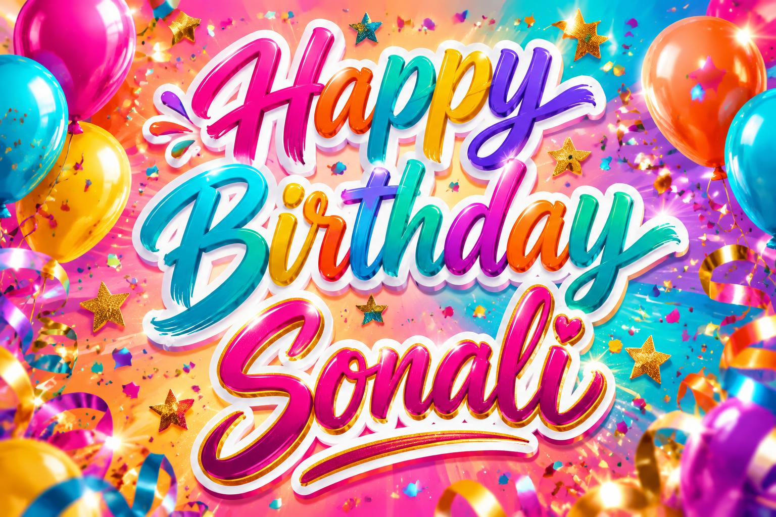 Happy Birthday Sonali