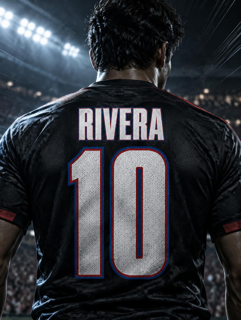 "10
Rivera" — Sports | AI Text Effect Generator