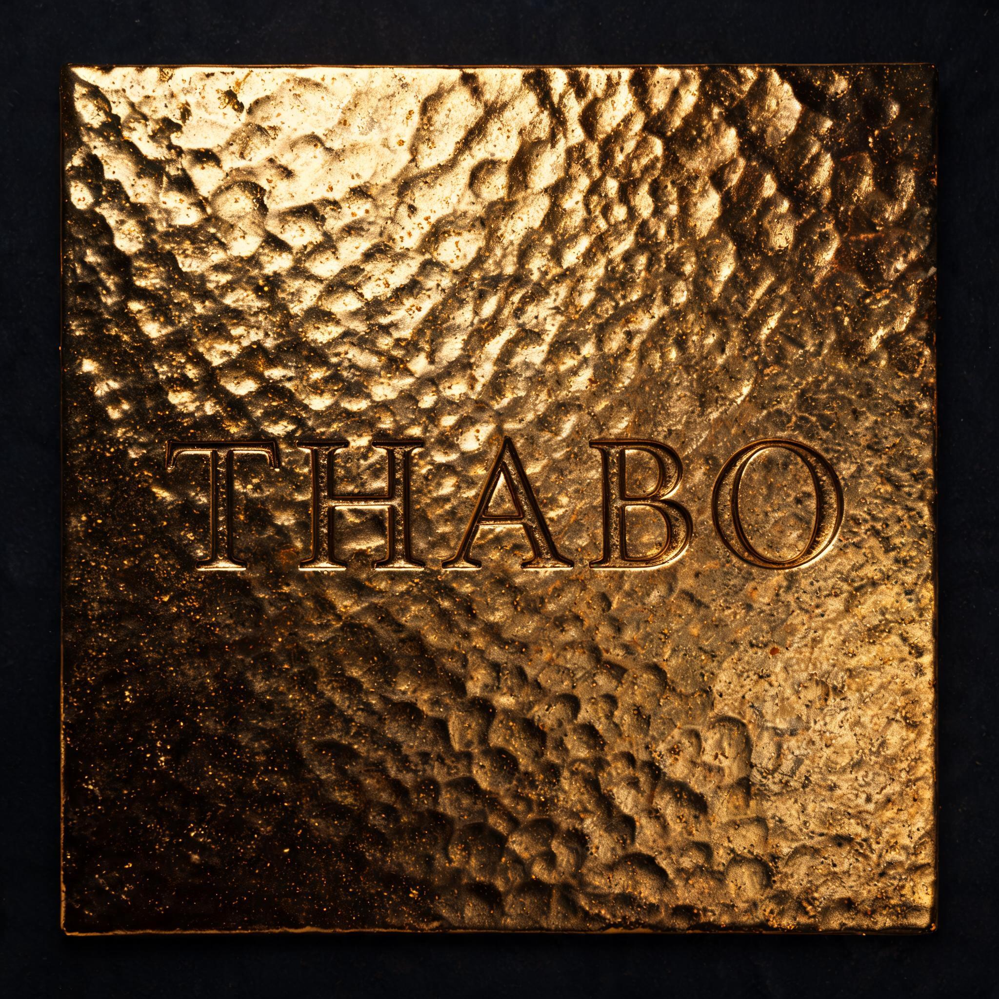 "THABO" — Birthday Luxury text effect