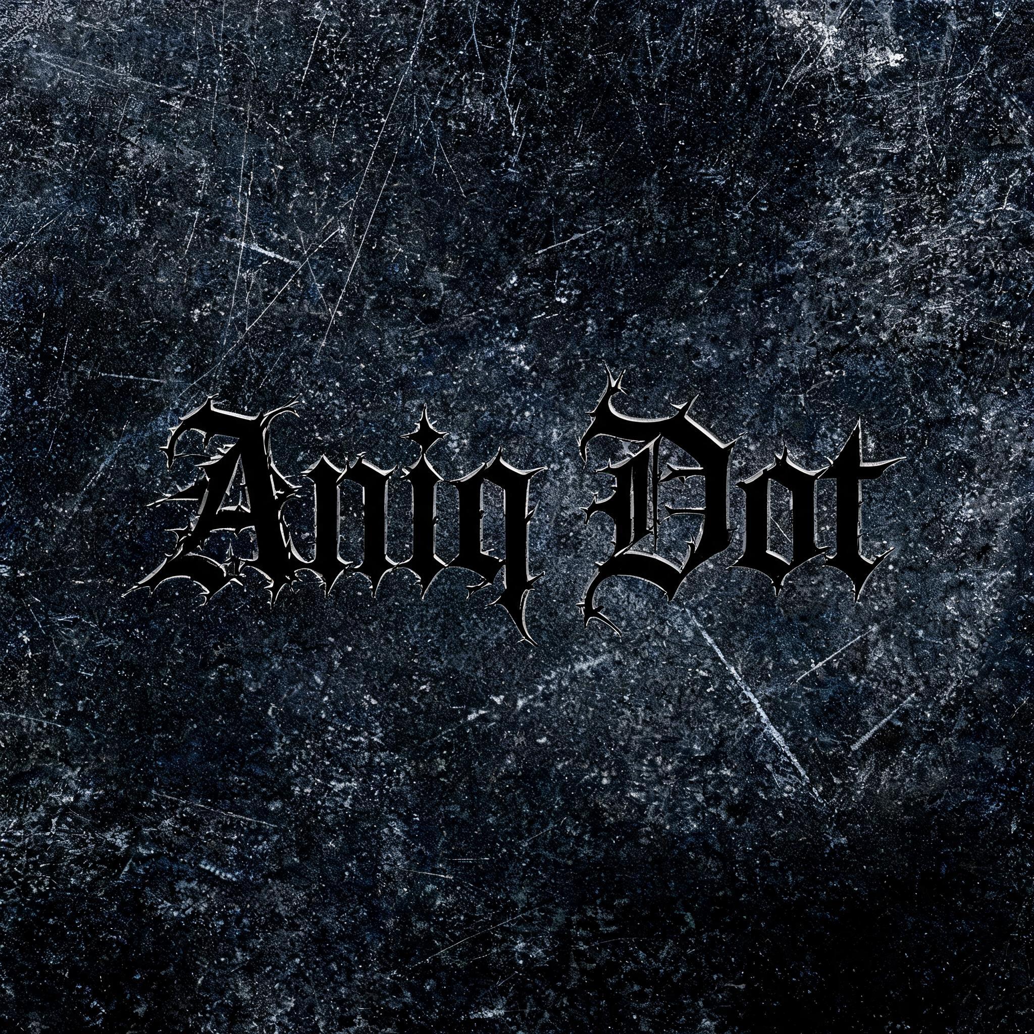 "Aniq Dot" — Gothic Font | AI Text Effect Generator