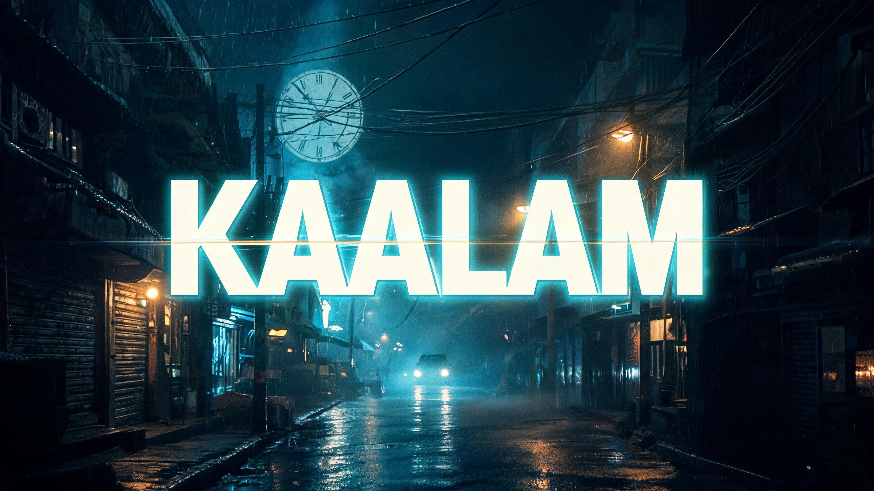"KAALAM" — Cinematic Netflix | AI Text Effect Generator