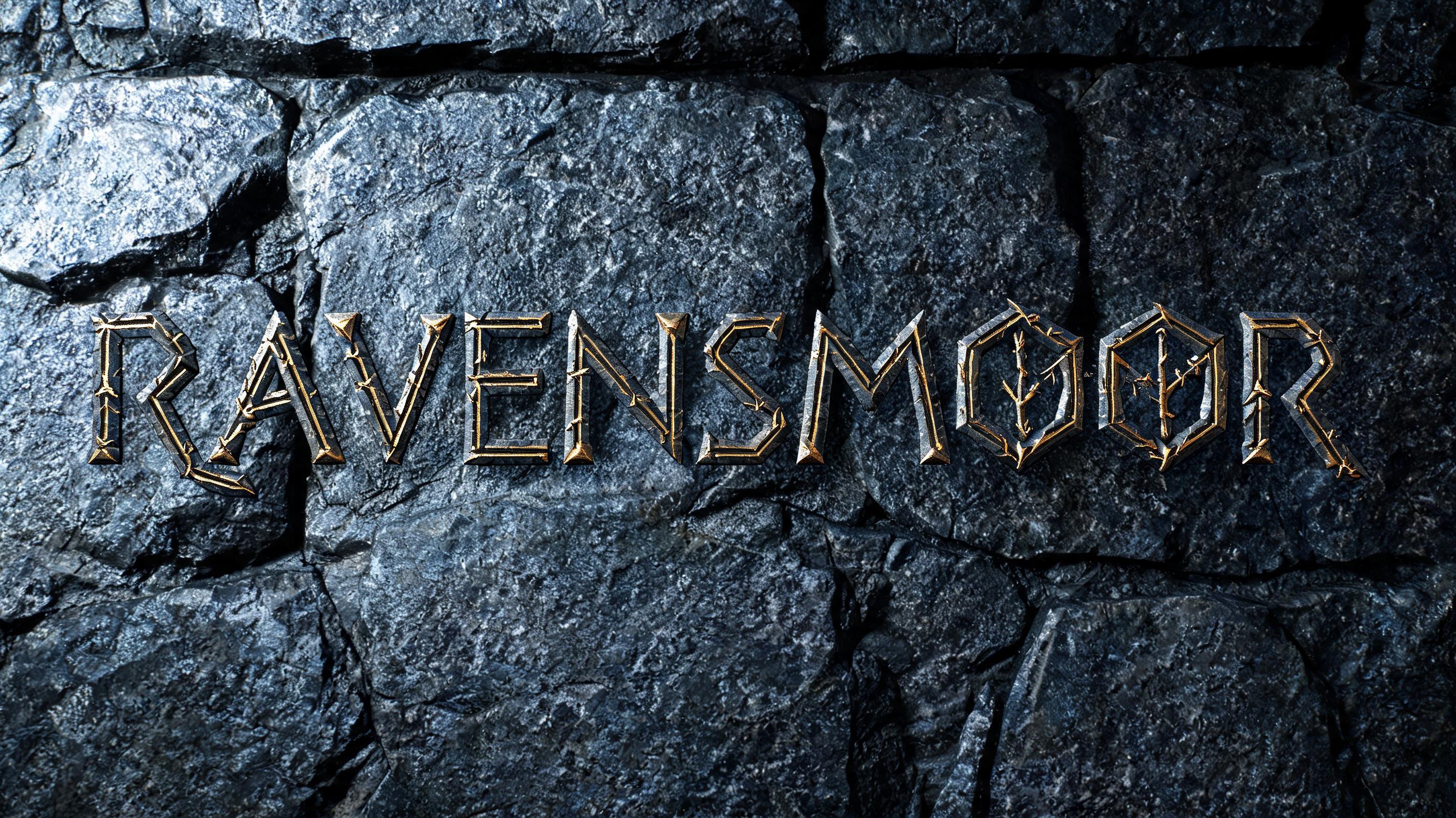 "Ravensmoor" — Viking Runic | AI Text Effect Generator
