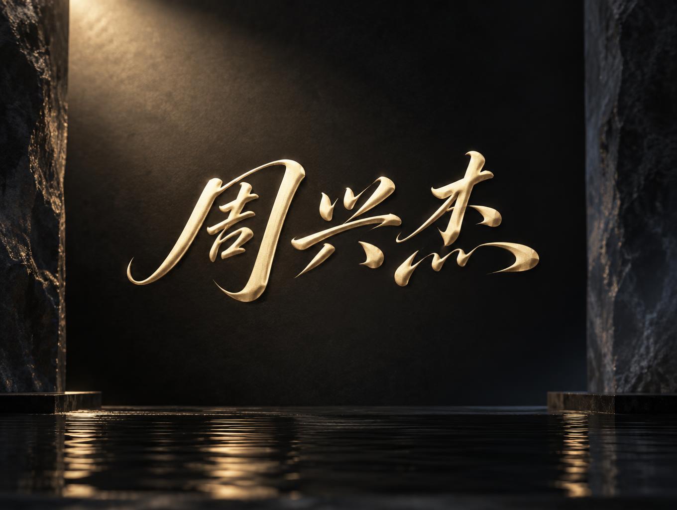 "周兴杰" —  | AI Text Effect Generator