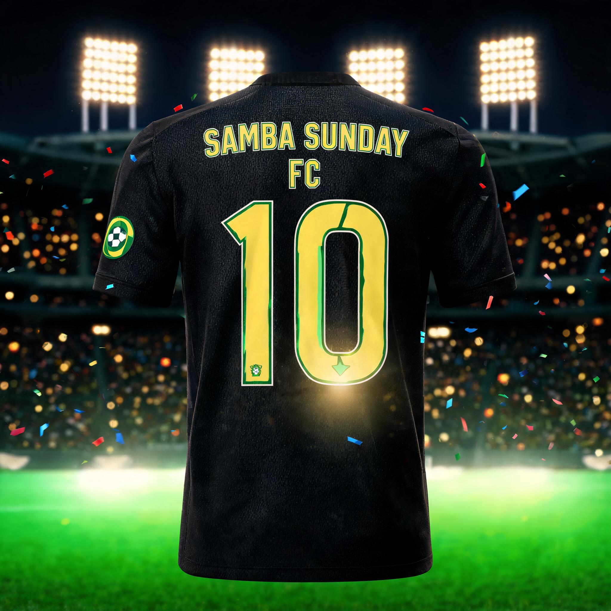 "SAMBA SUNDAY
FC
10" — Sports Football | AI Text Effect Generator