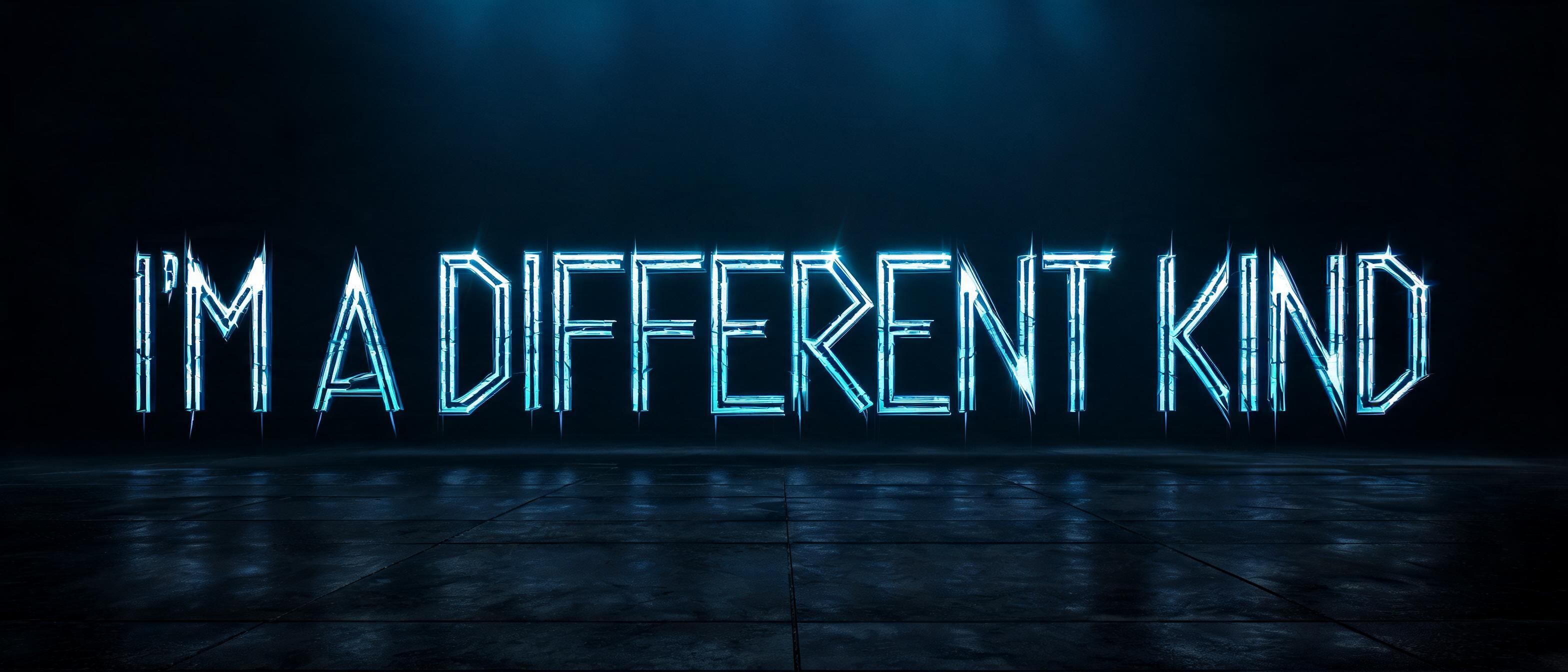 "I’M A DIFFERENT KIND" — Viking Runic | AI Text Effect Generator