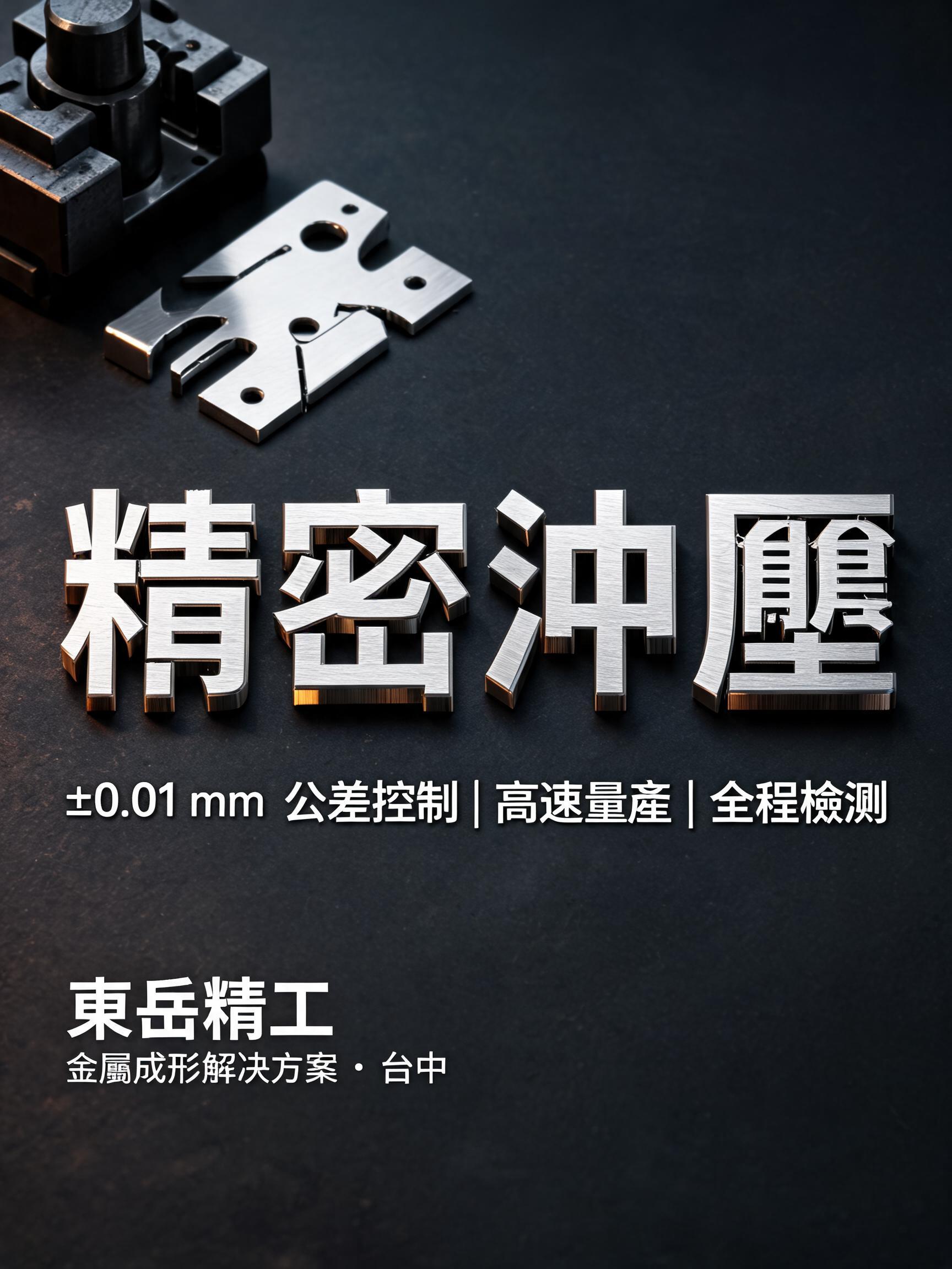 "精密沖壓" — Laser Cut | AI Text Effect Generator