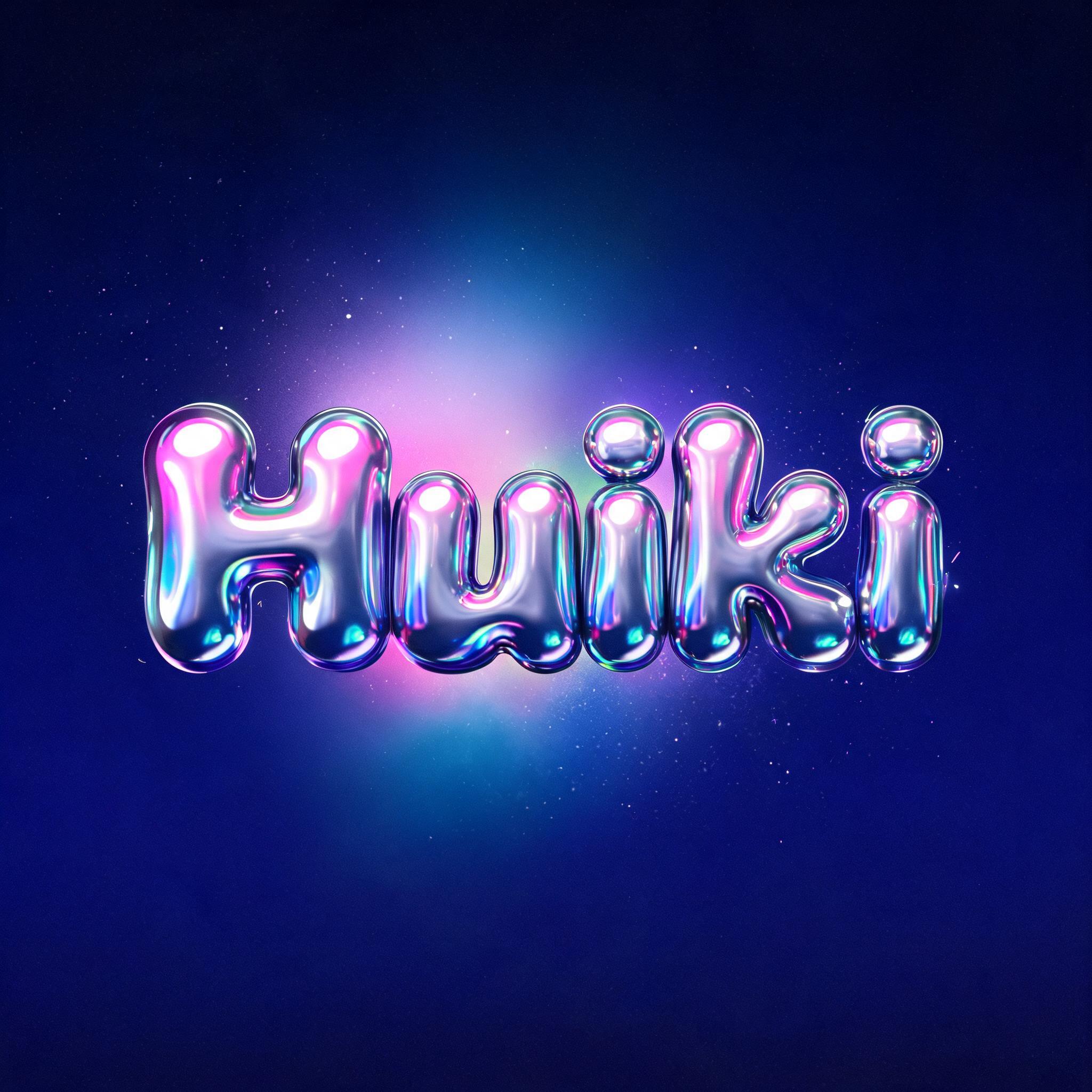 "Huiki" — Y2k | AI Text Effect Generator