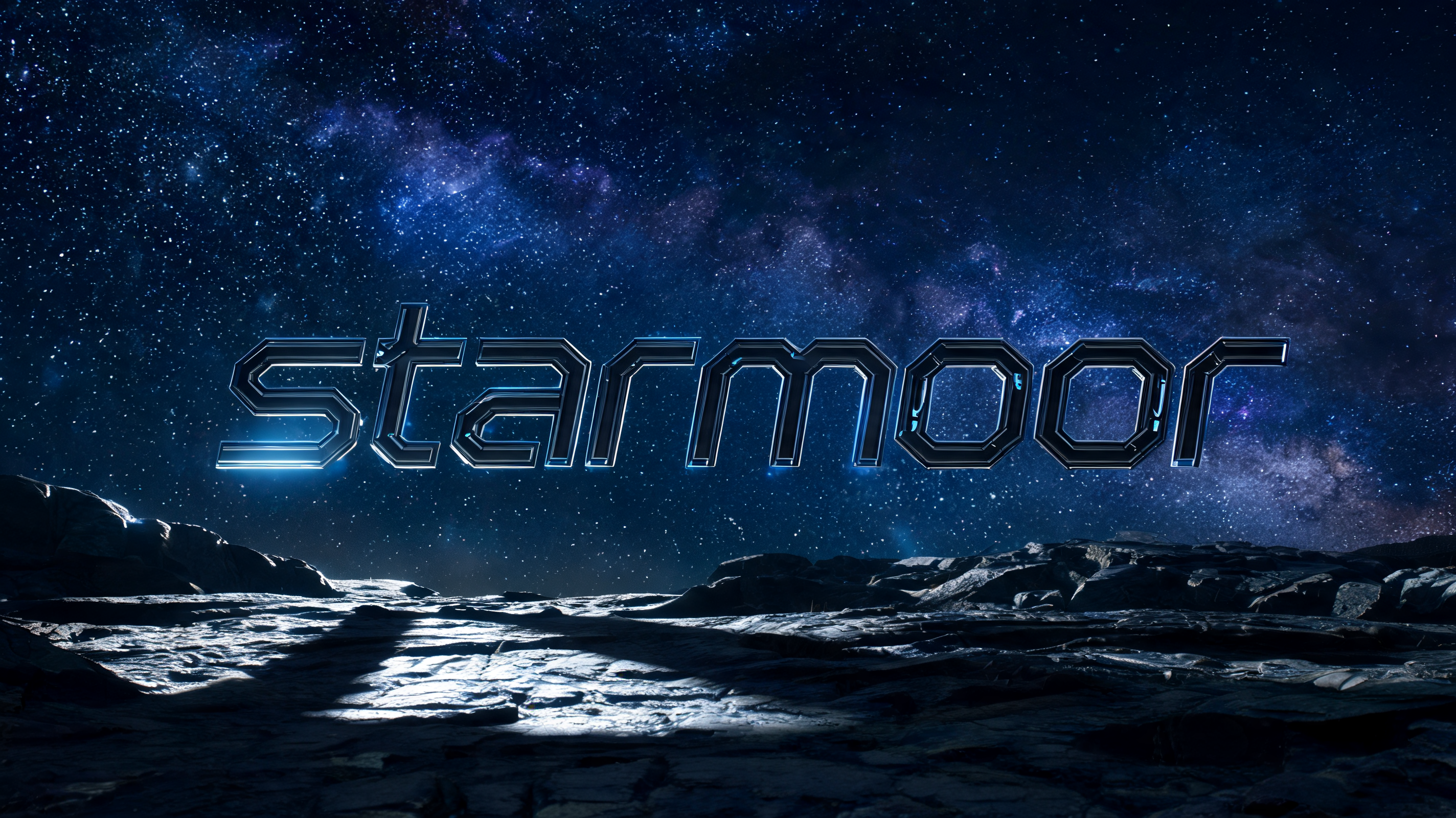 "starmoor" — Cinematic Scifi | AI Text Effect Generator