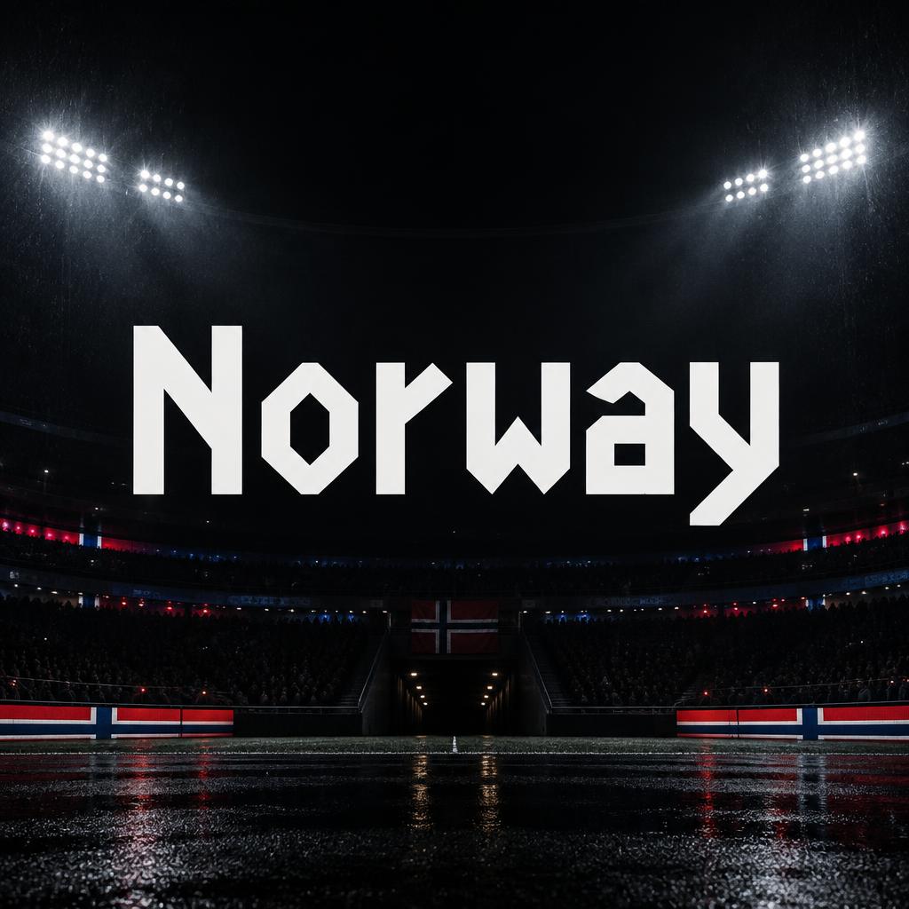 "Norway" —  | AI Text Effect Generator