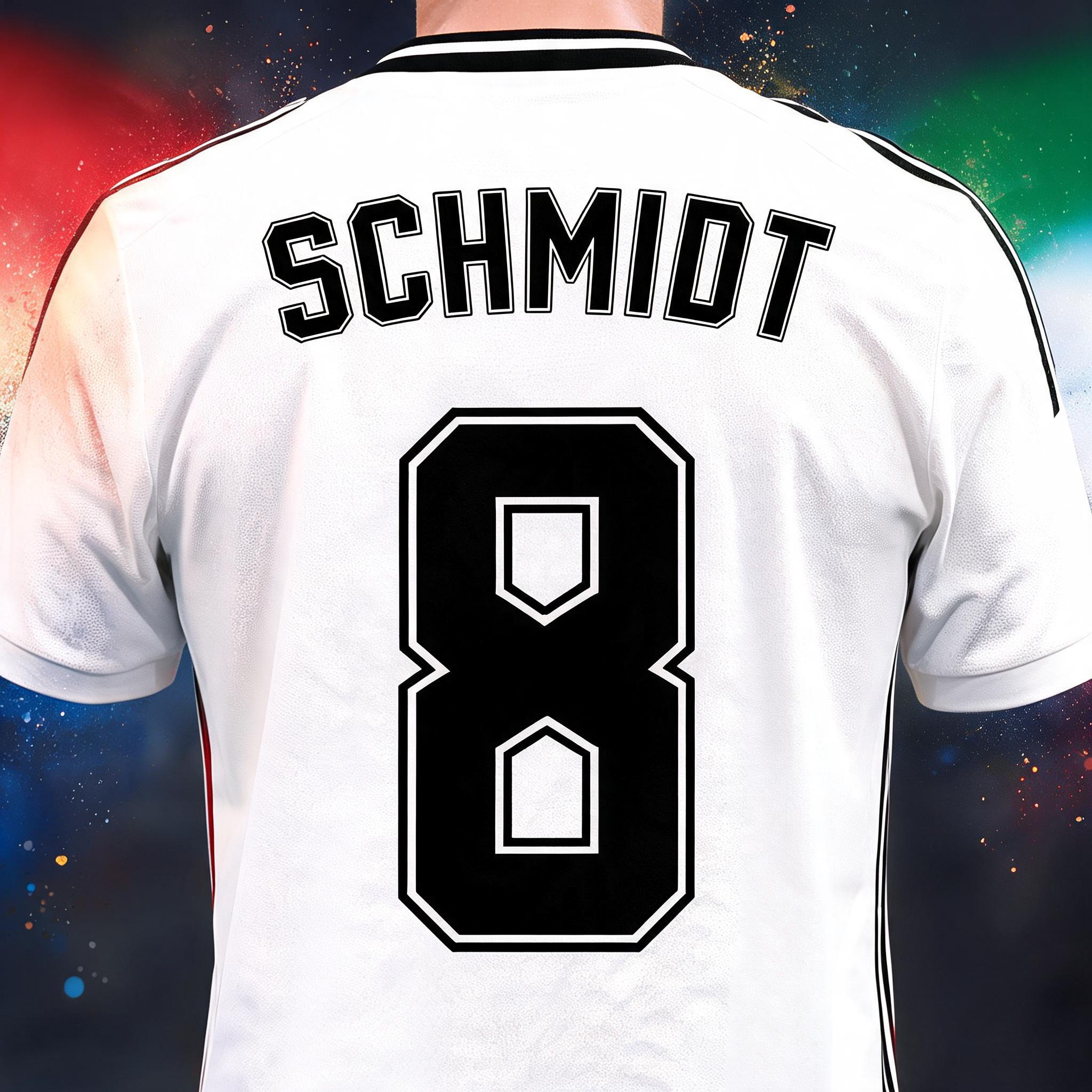 "SCHMIDT
8" — Sports Football | AI Text Effect Generator