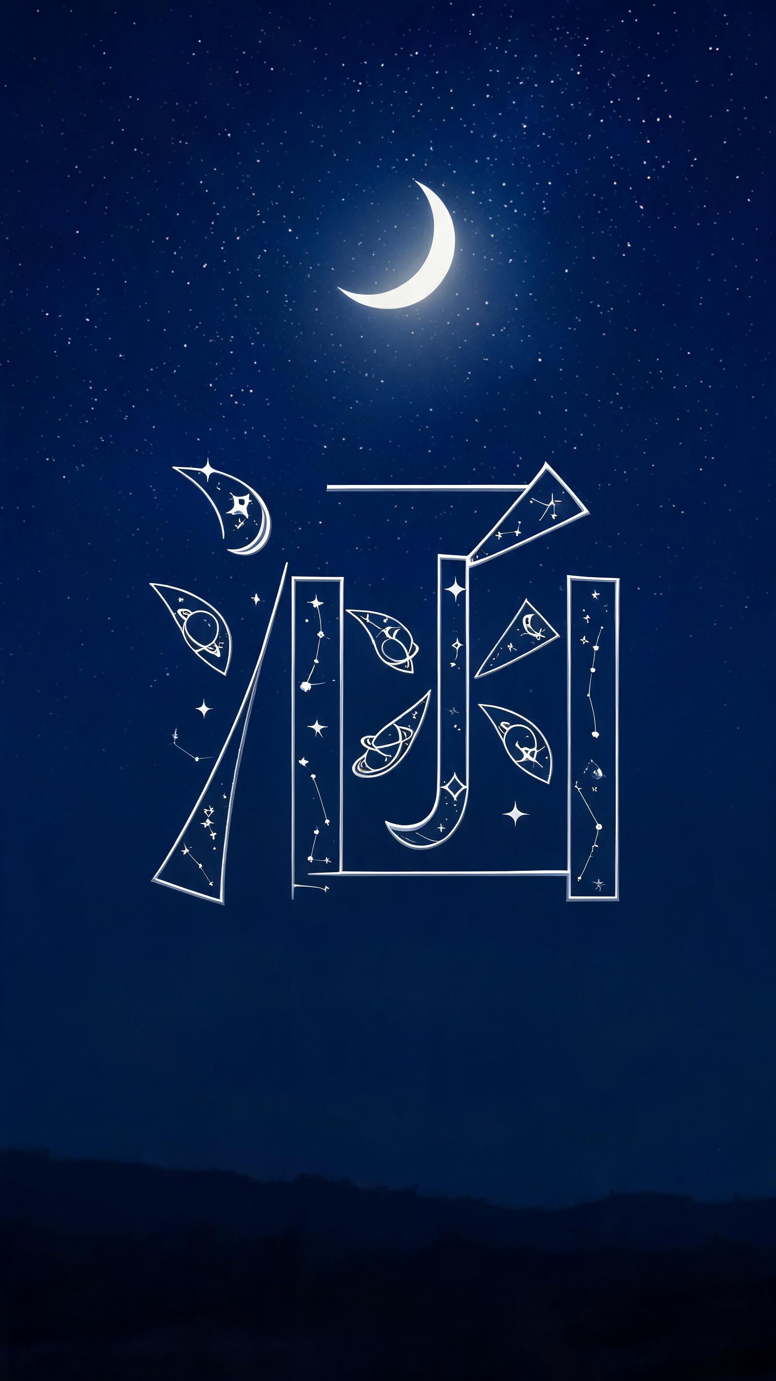 "涵" — Celestial Symbol | AI Text Effect Generator