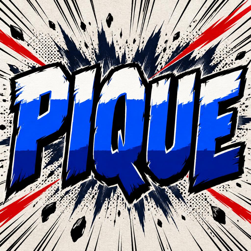 "PIQUE" — Anime | AI Text Effect Generator