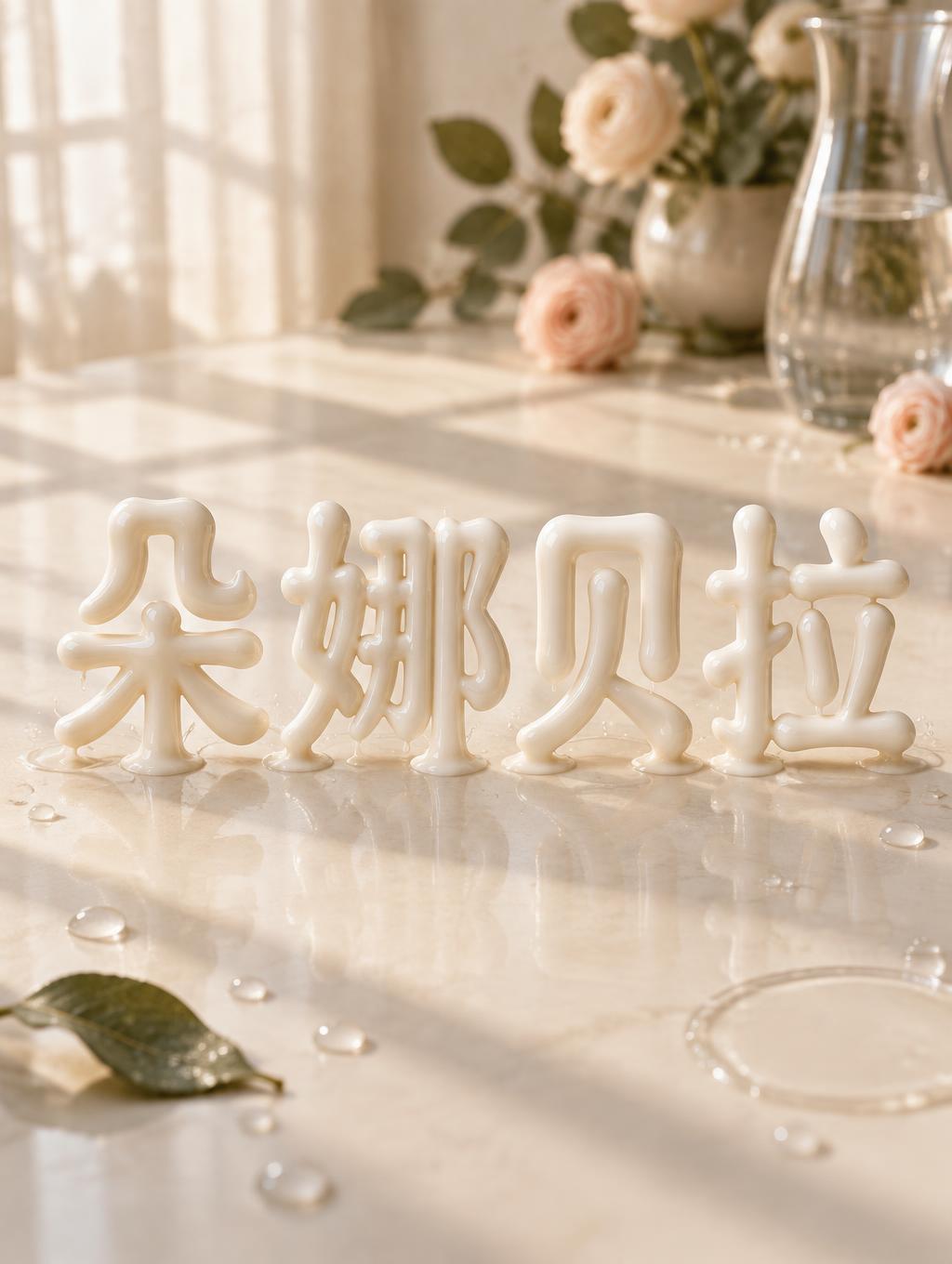 "朵娜贝拉" —  | AI Text Effect Generator