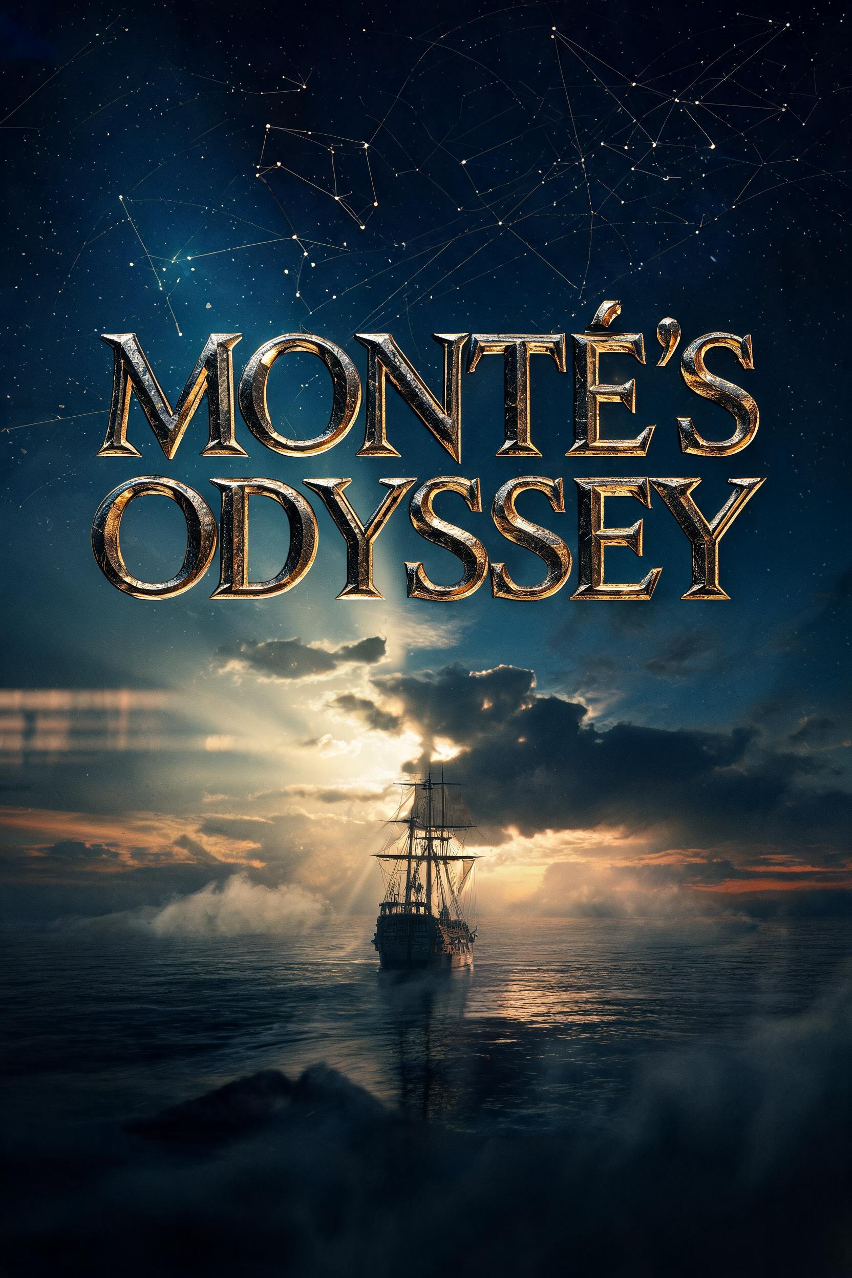 "MONTÉ'S ODYSSEY" — Cinematic | AI Text Effect Generator