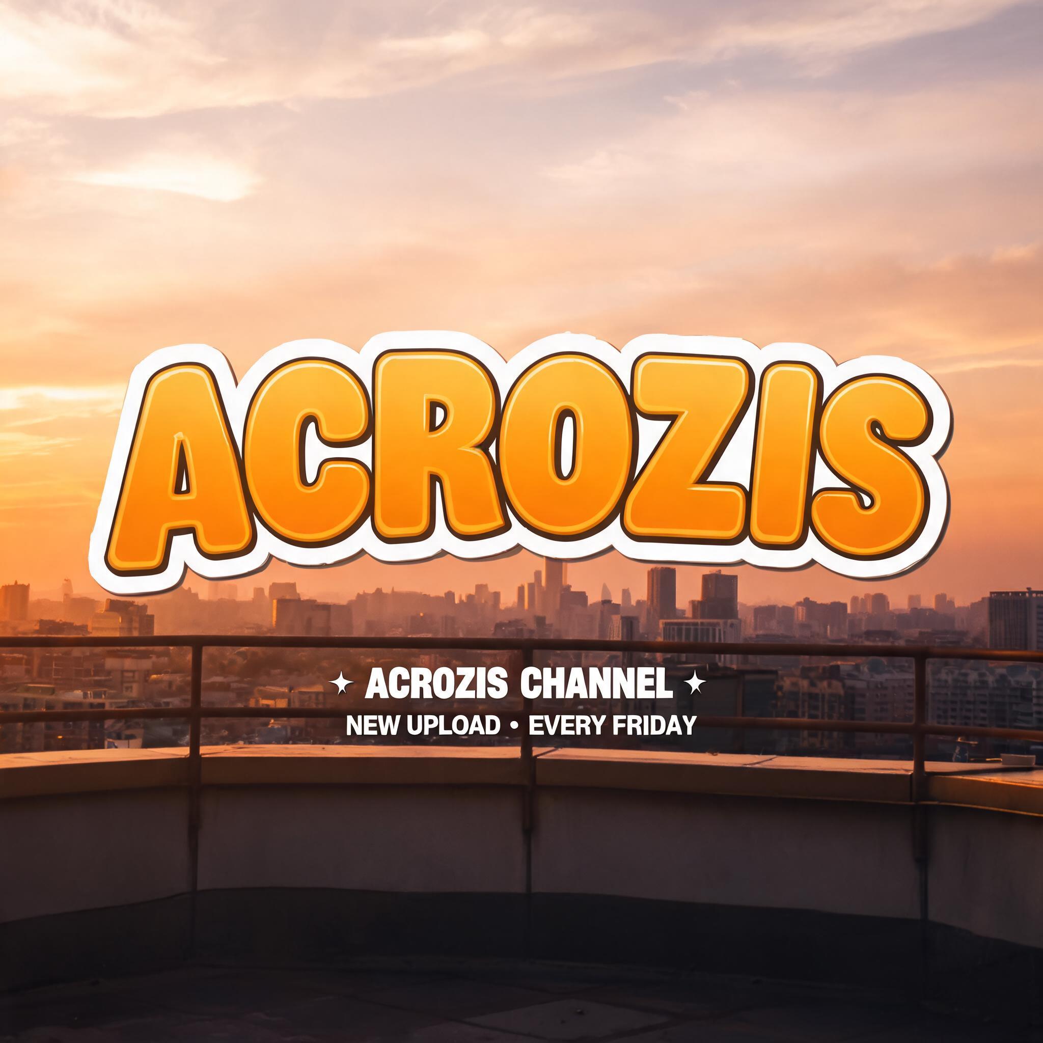 "Acrozis" — Cinematic Youtube Creator | AI Text Effect Generator