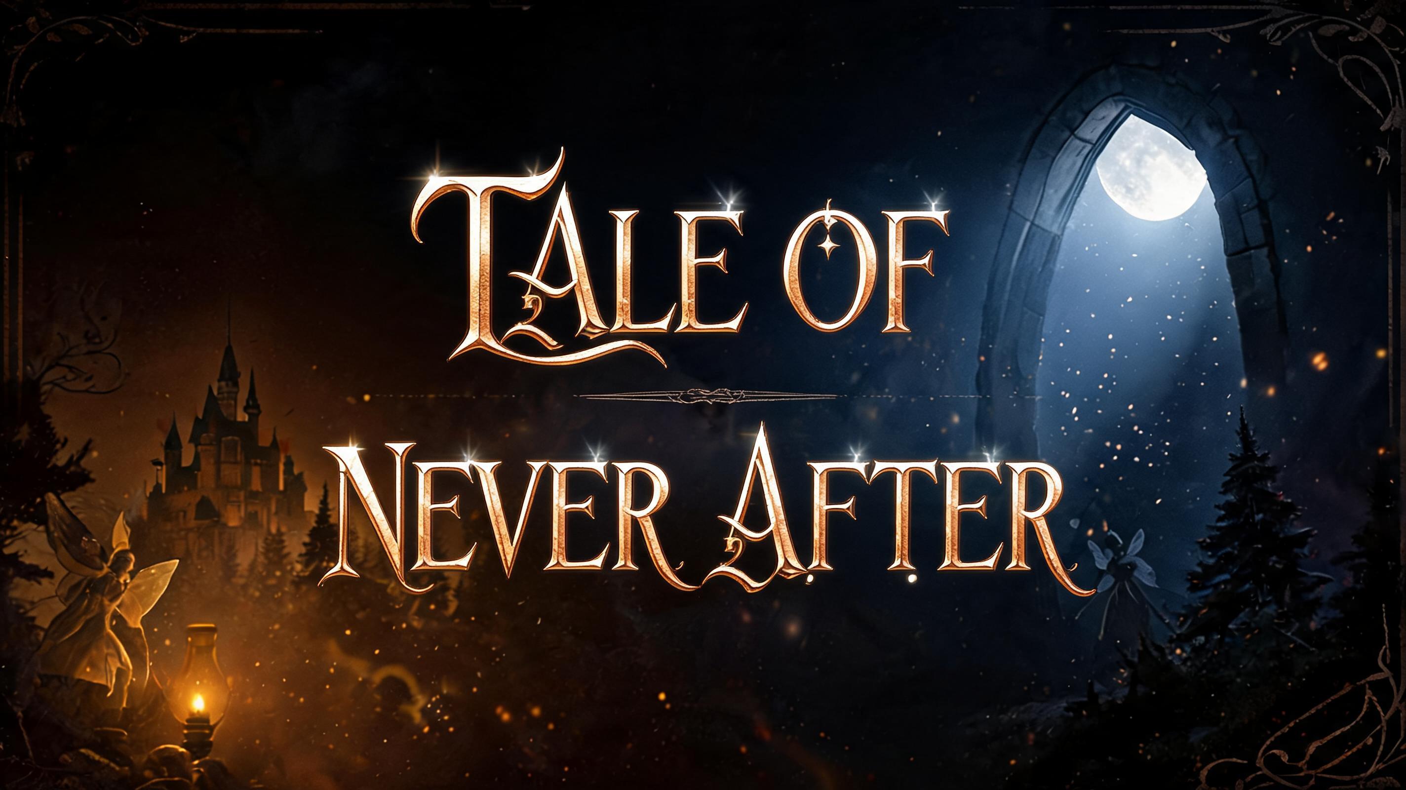 "TALE OF NEVER AFTER" — Fairy Tale | AI Text Effect Generator