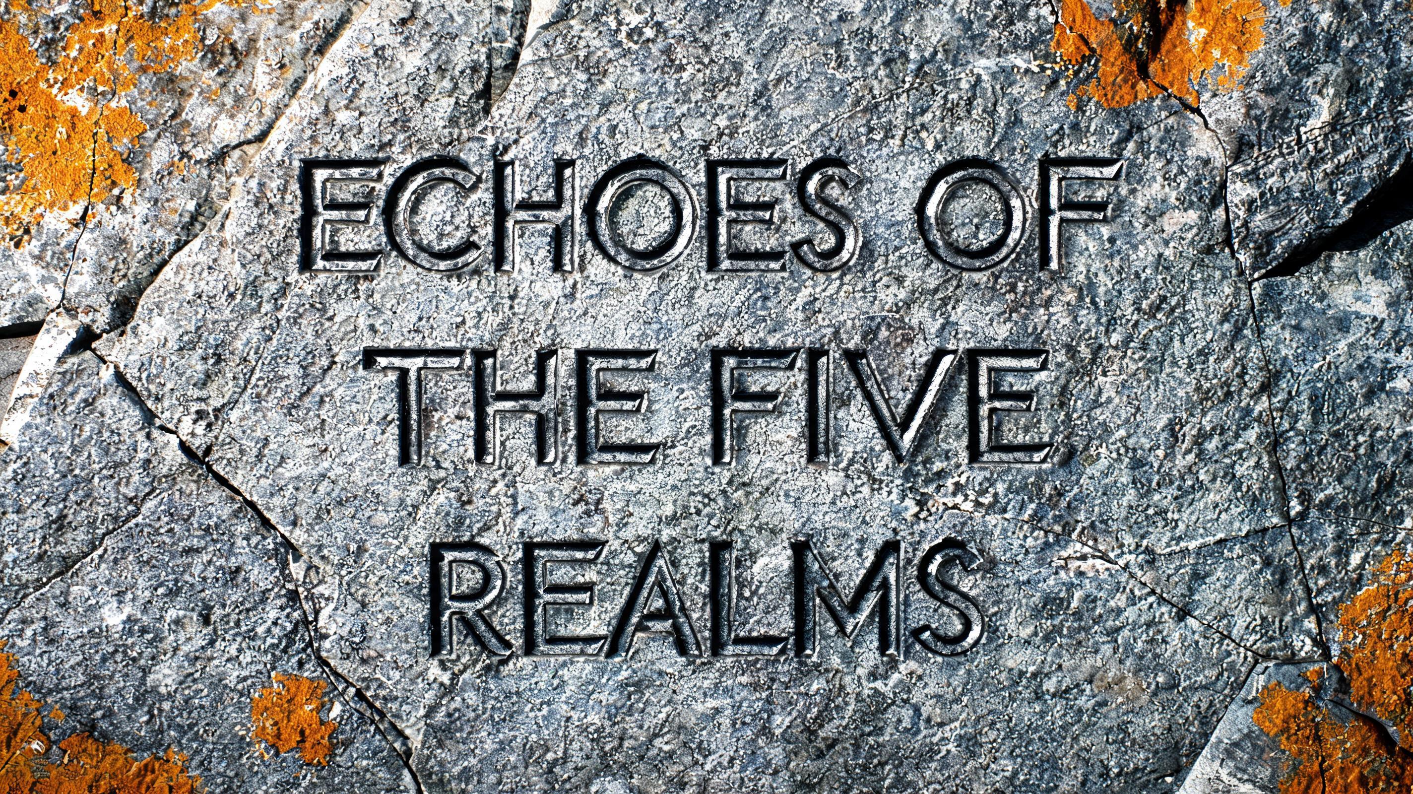 "Echoes of the Five Realms" — Viking | AI Text Effect Generator