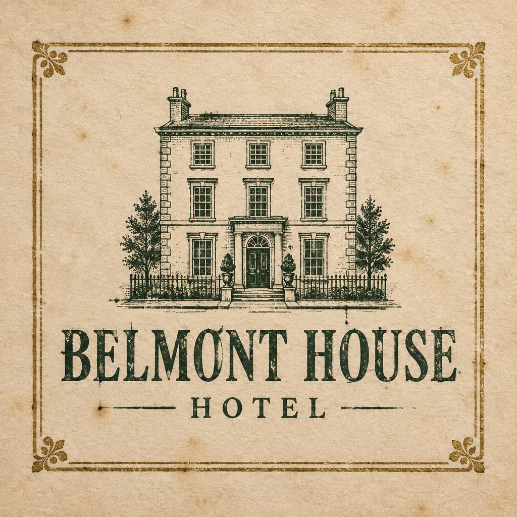 "BELMONT HOUSE
HOTEL" — Vintage | AI Text Effect Generator
