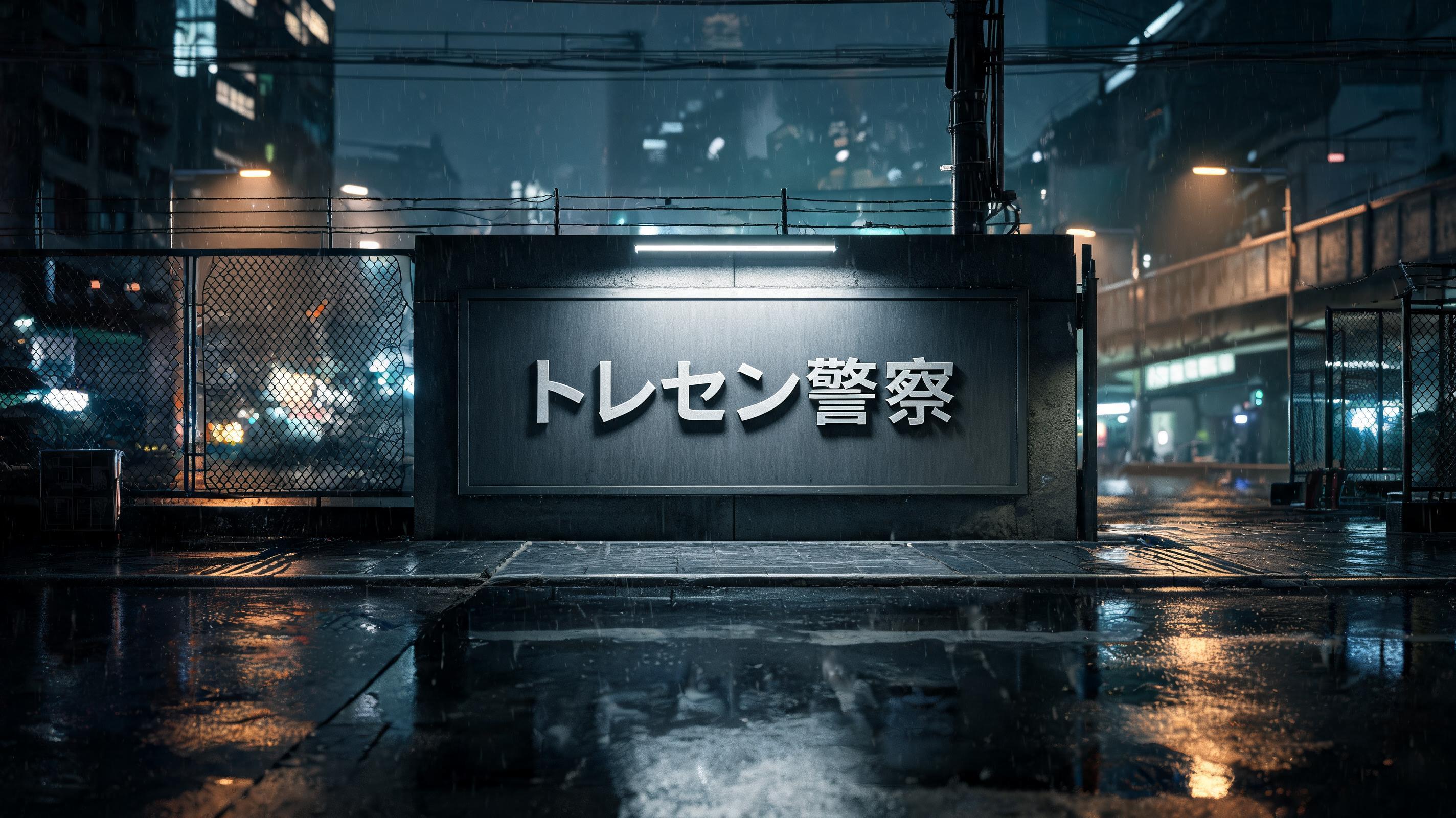 "トレセン警察" —  | AI Text Effect Generator