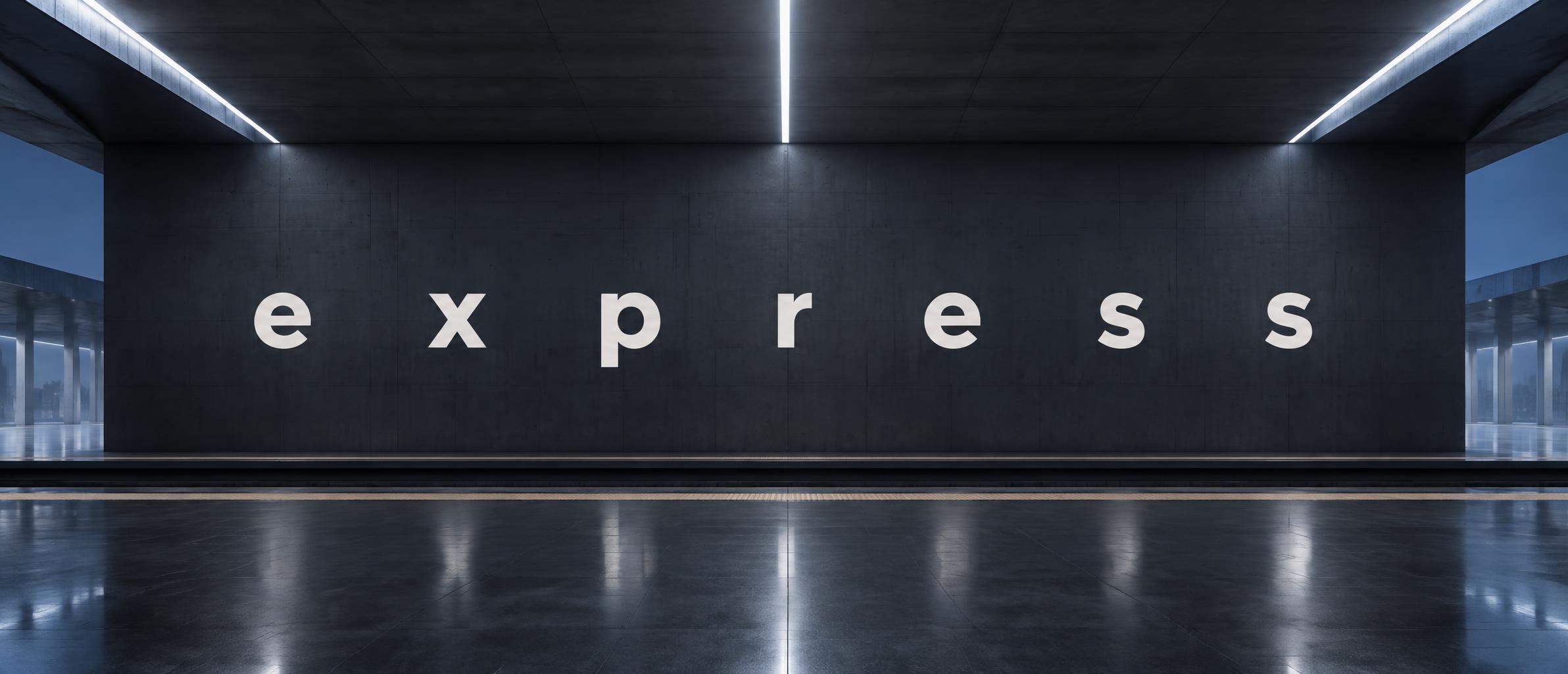 "e   x   p   r   e   s   s" —  | AI Text Effect Generator