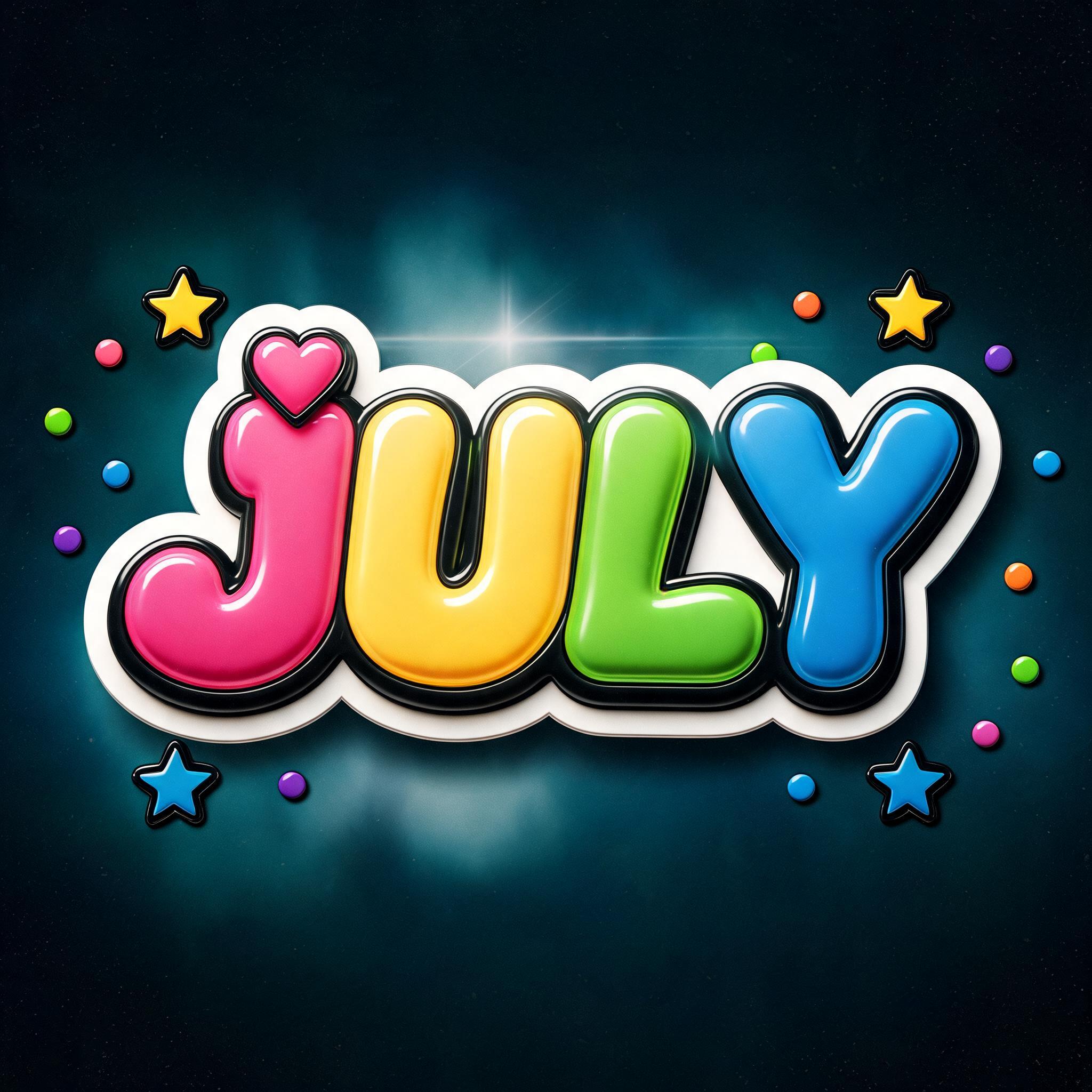 "JULY" — Cinematic | AI Text Effect Generator