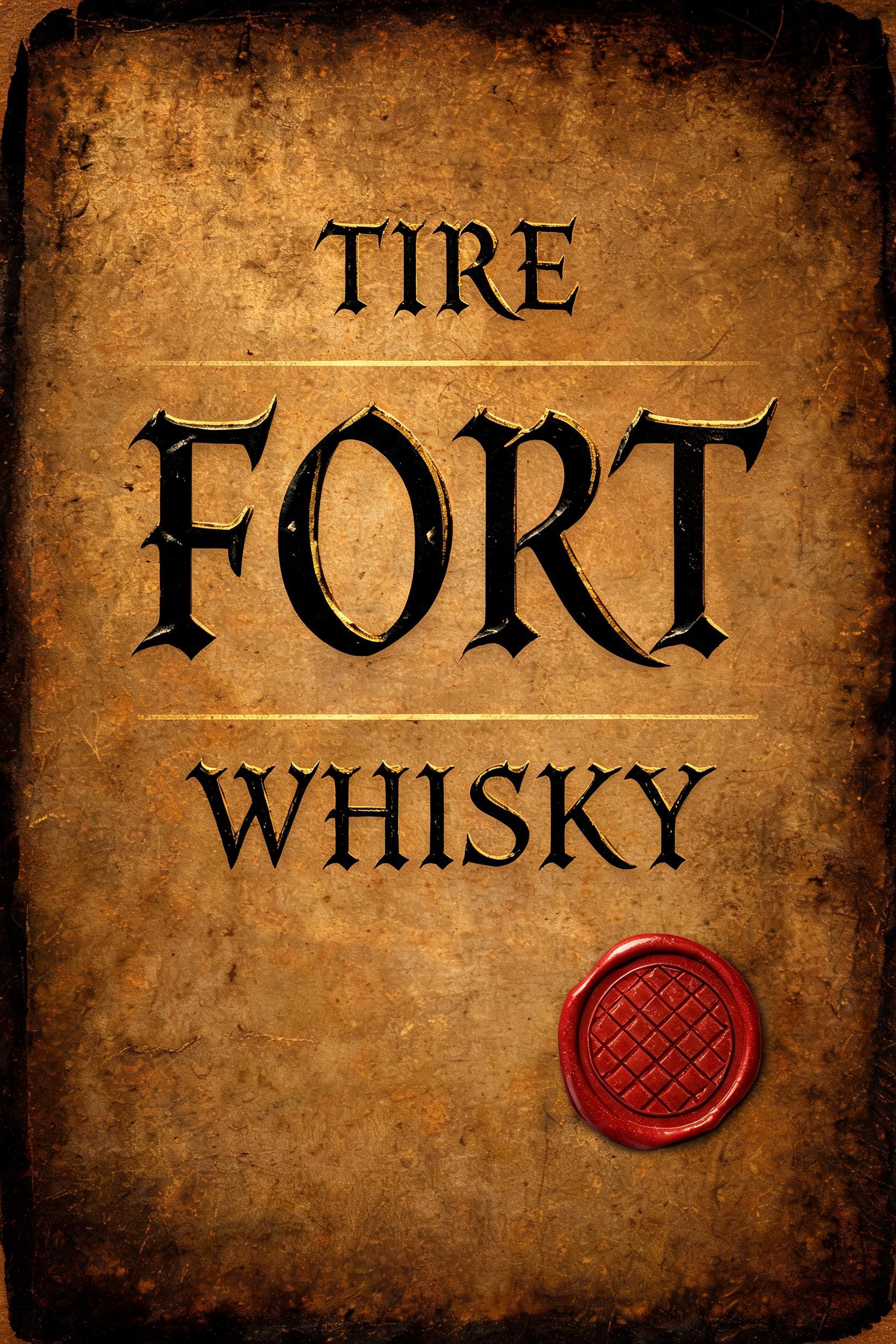 "TIRE FORT WHISKY " — Gothic Font | AI Text Effect Generator