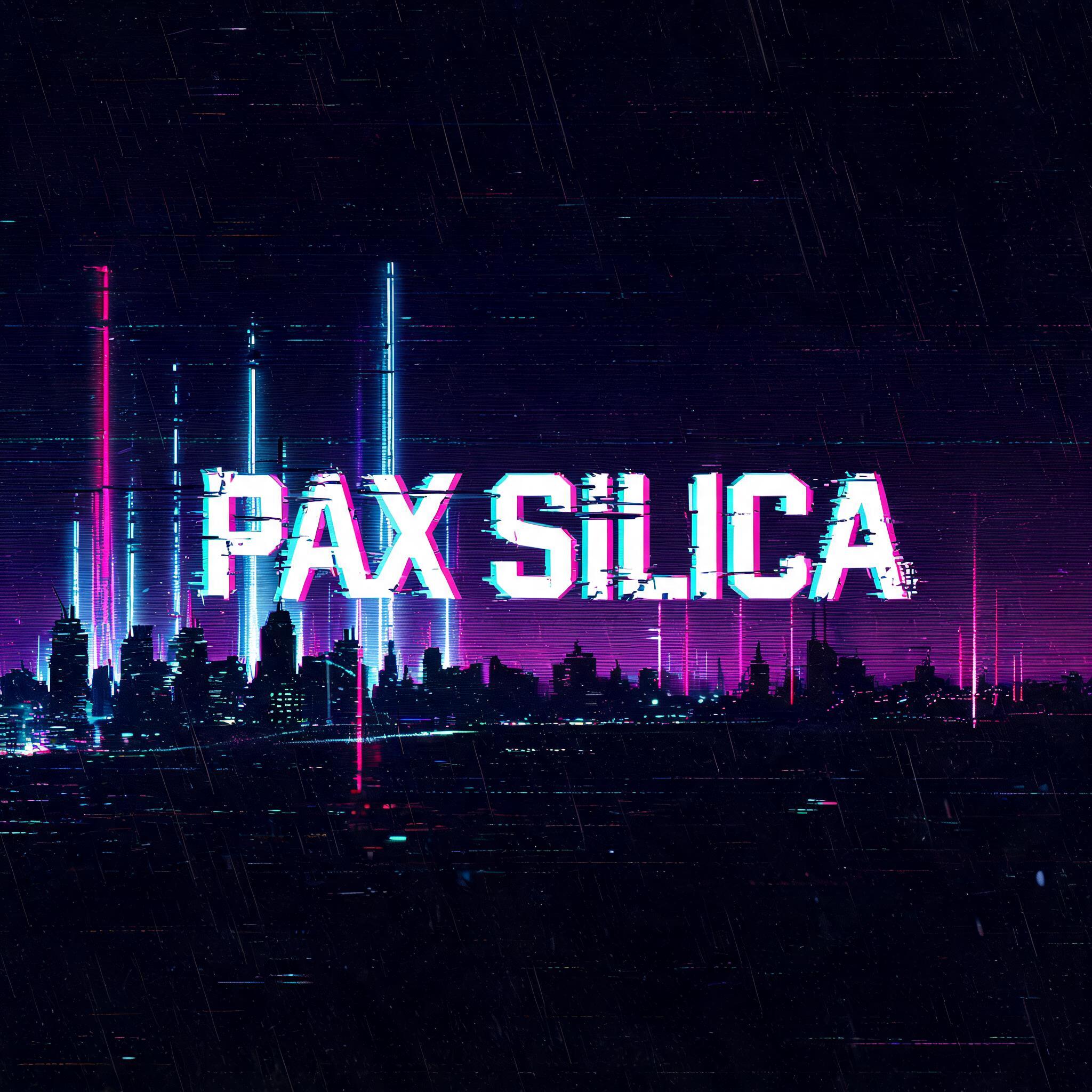 "PAX SILICA" — Cyberpunk | AI Text Effect Generator