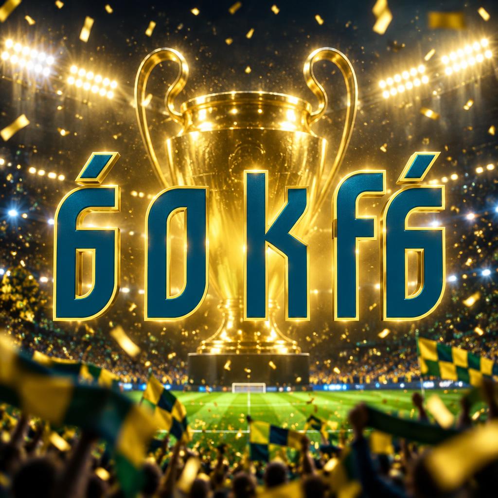 "é o k fé" — Sports Football | AI Text Effect Generator