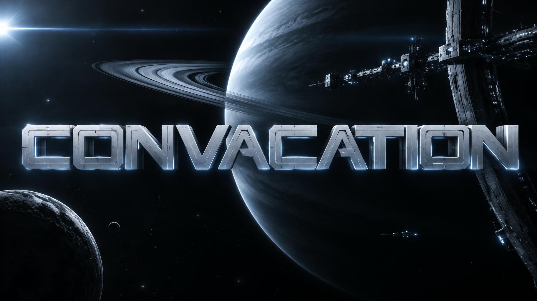 "CONVACATION" — Cinematic Scifi | AI Text Effect Generator