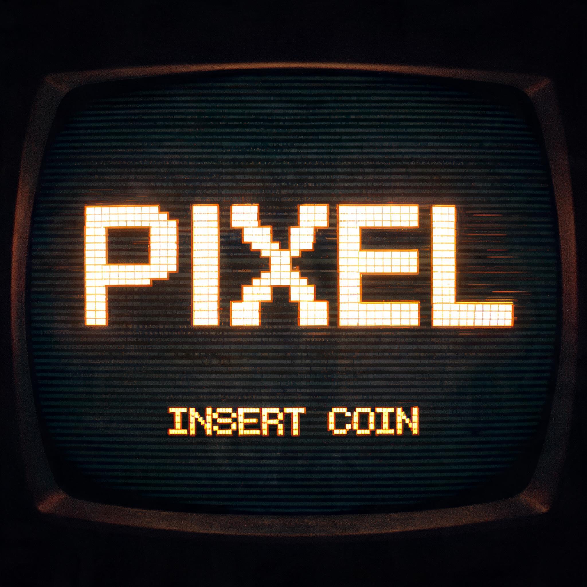 "PIXEL" — Pixel Art | AI Text Effect Generator