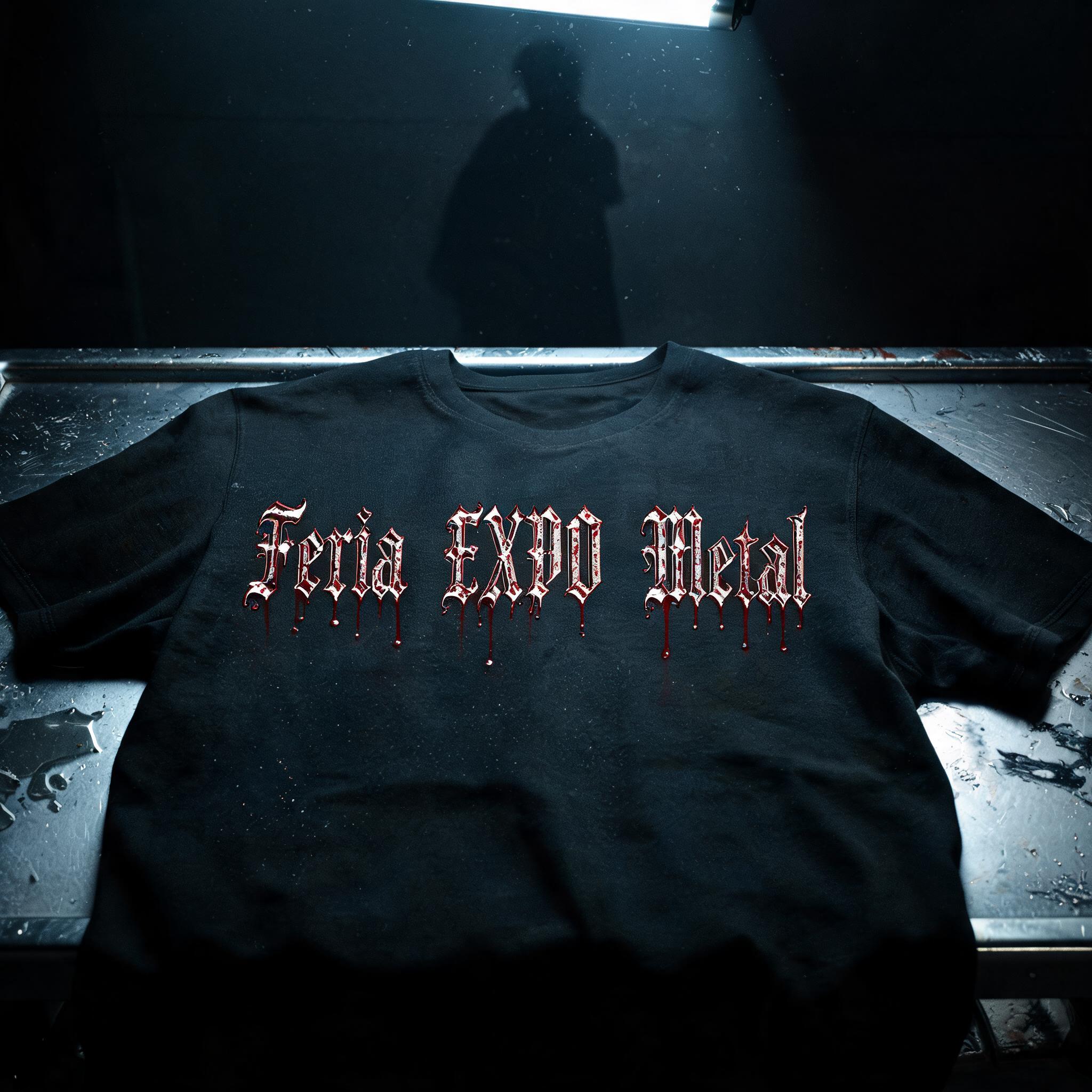 "Feria        EXPO       Metal
" — Cinematic Horror | AI Text Effect Generator